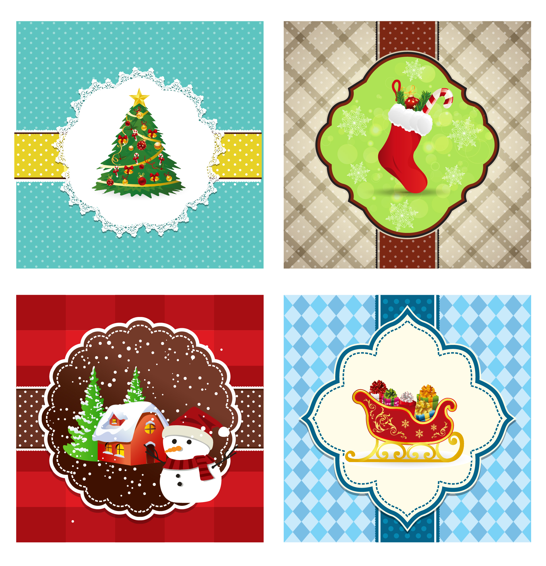 christmas design elements