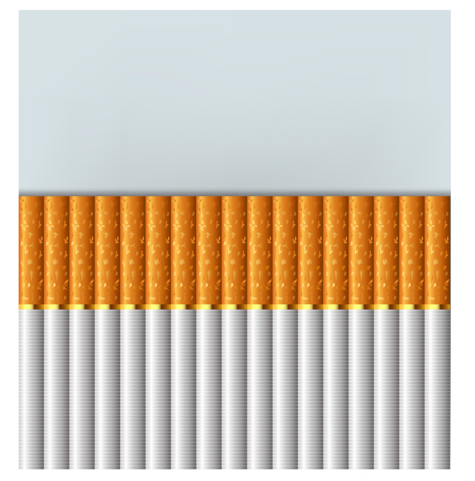 Cigarettes stacked up