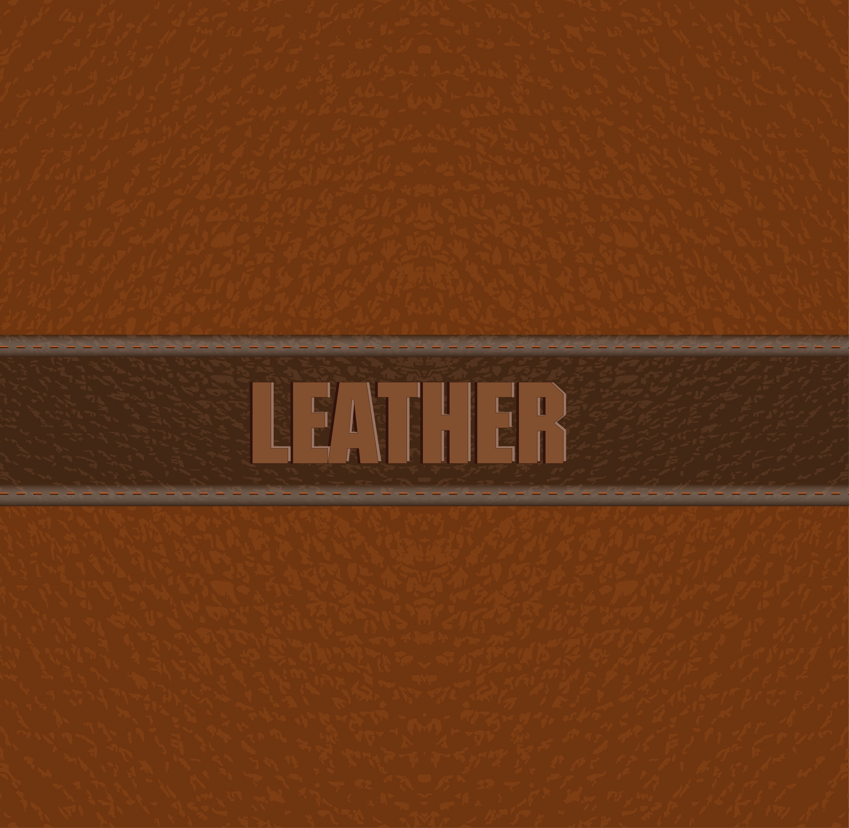 leather material background luxury brown design text decoration