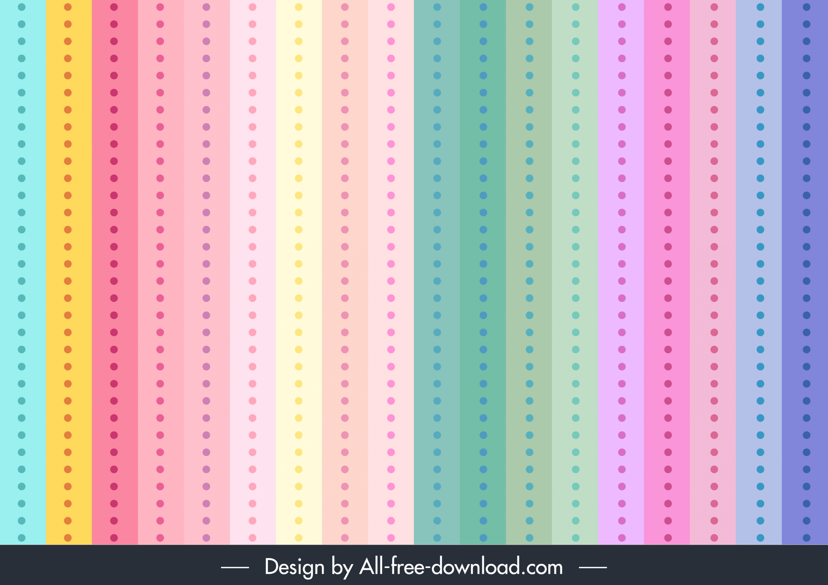 decorative pattern template flat vertical pastel lines