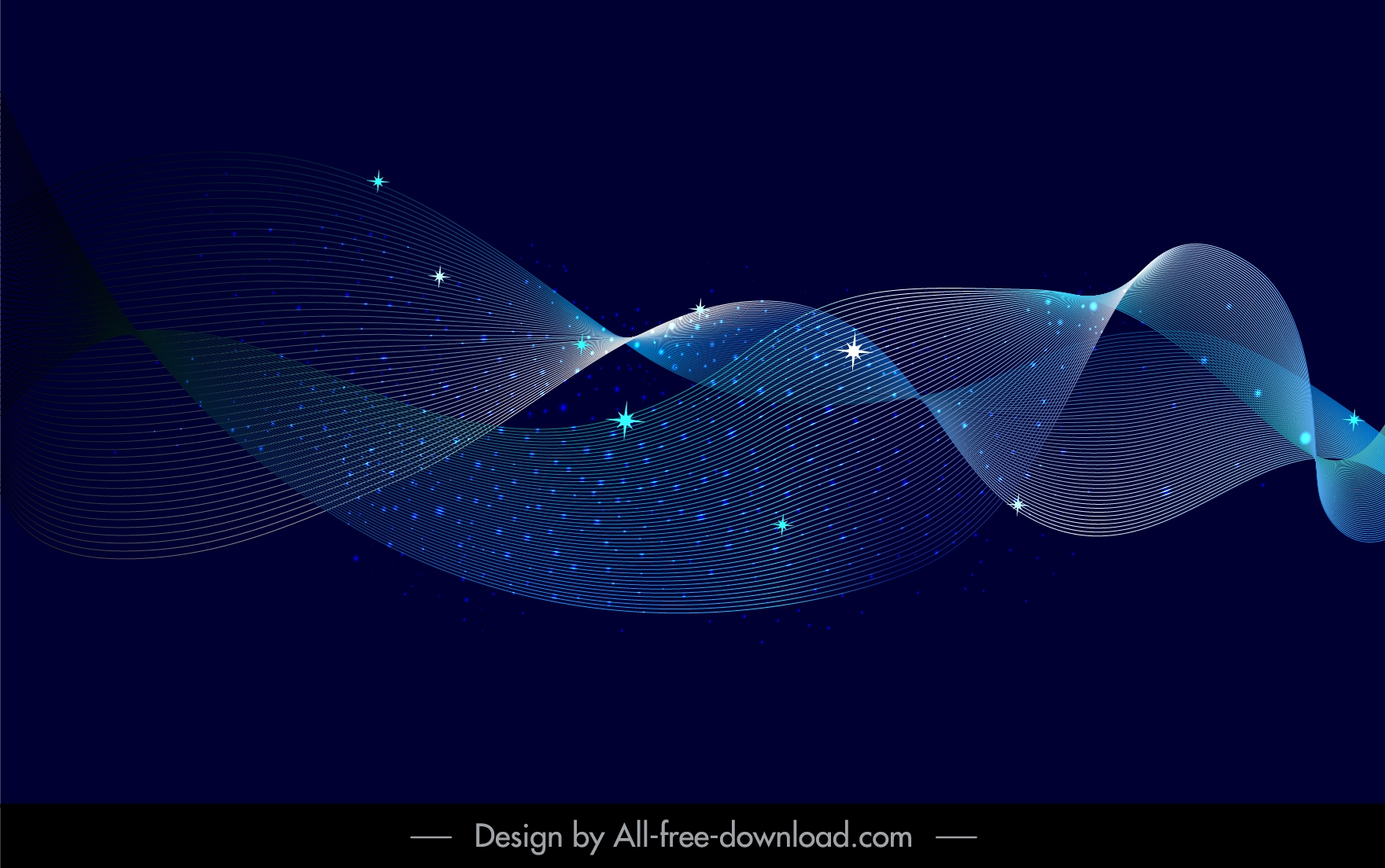 decorative background twinkling 3d dynamic design