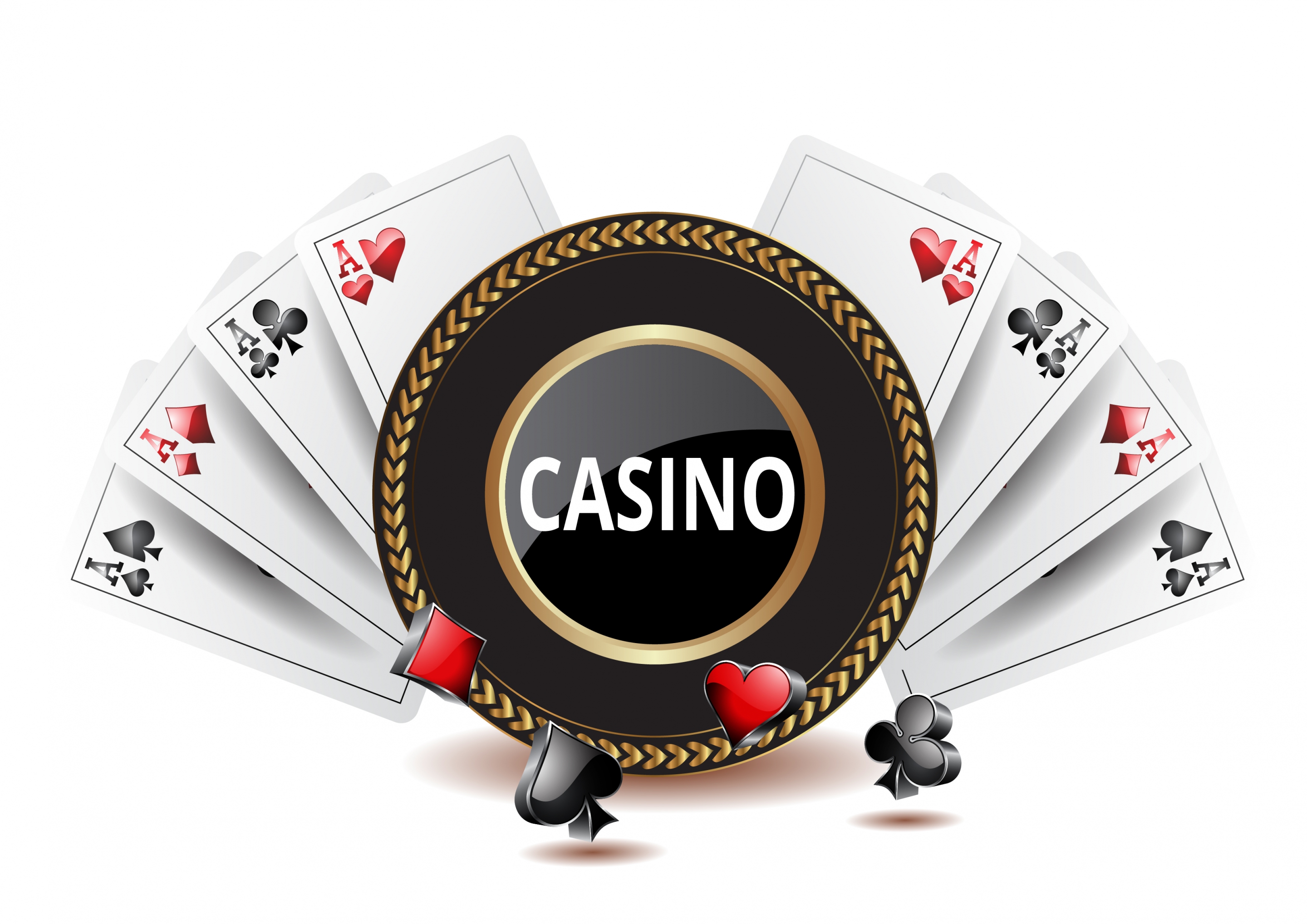 casino background shiny 3d decoration cards icons