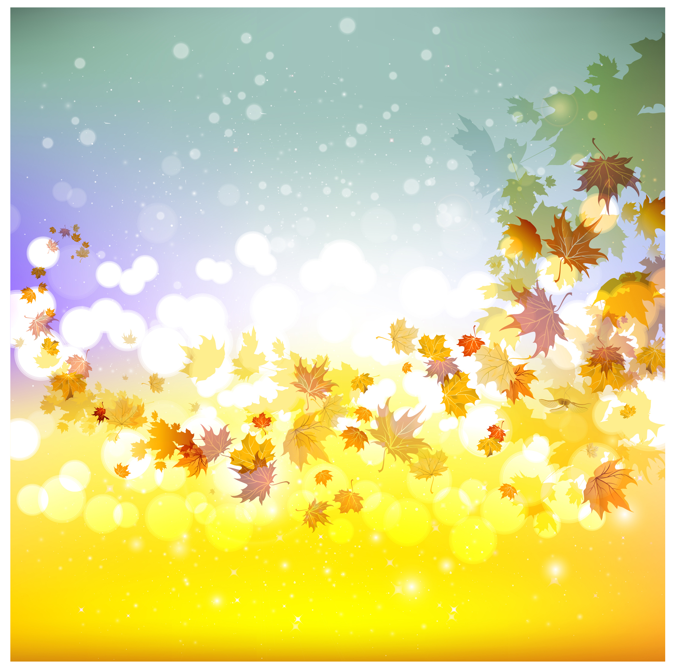 maple leaf fall background