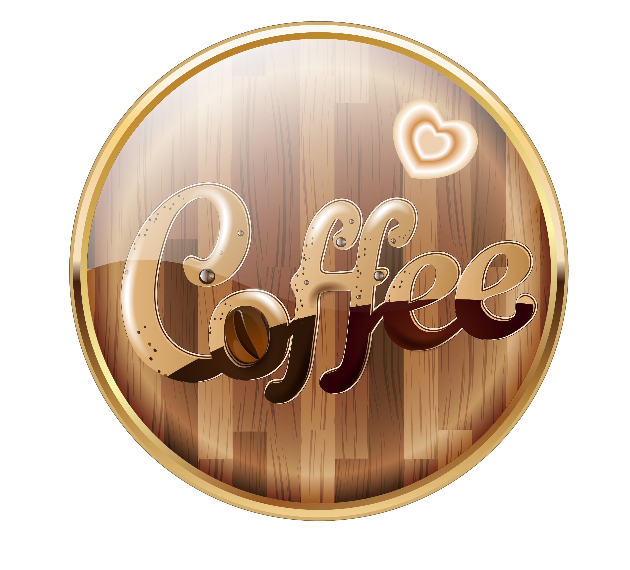 coffee app icons badge