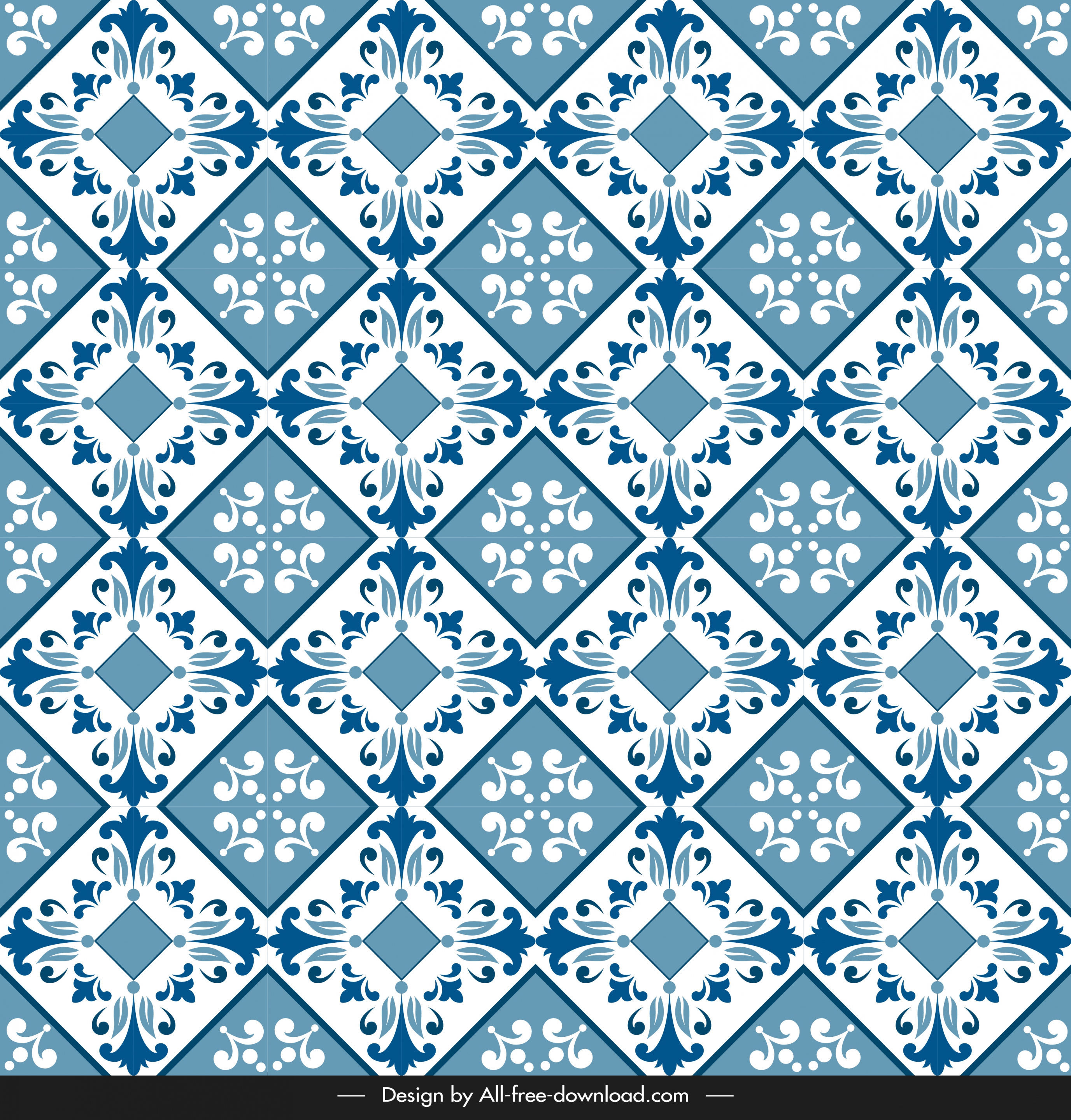 ceramic tile pattern template repeating symmetrical elegance