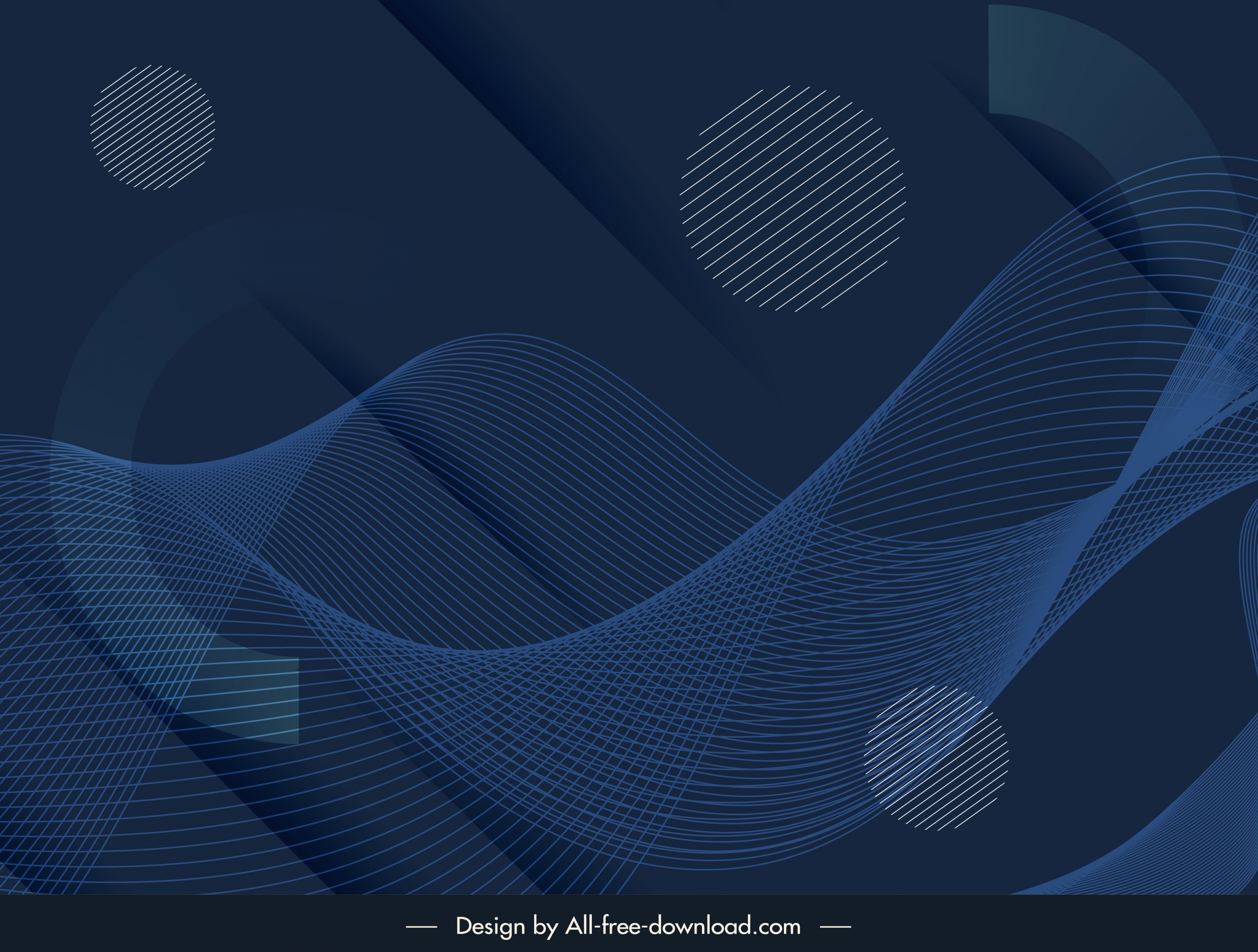 technology background dark modern dynamic 3d waving lines