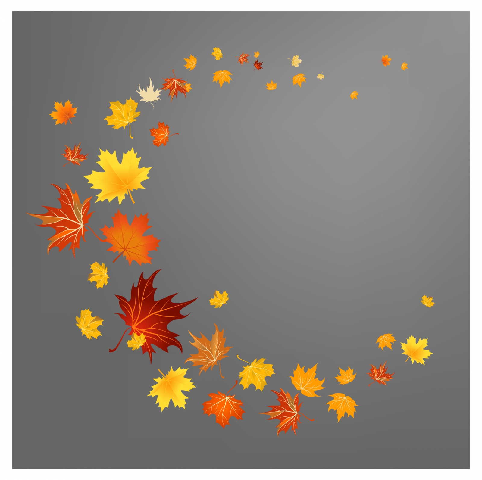 Autumn leaves background