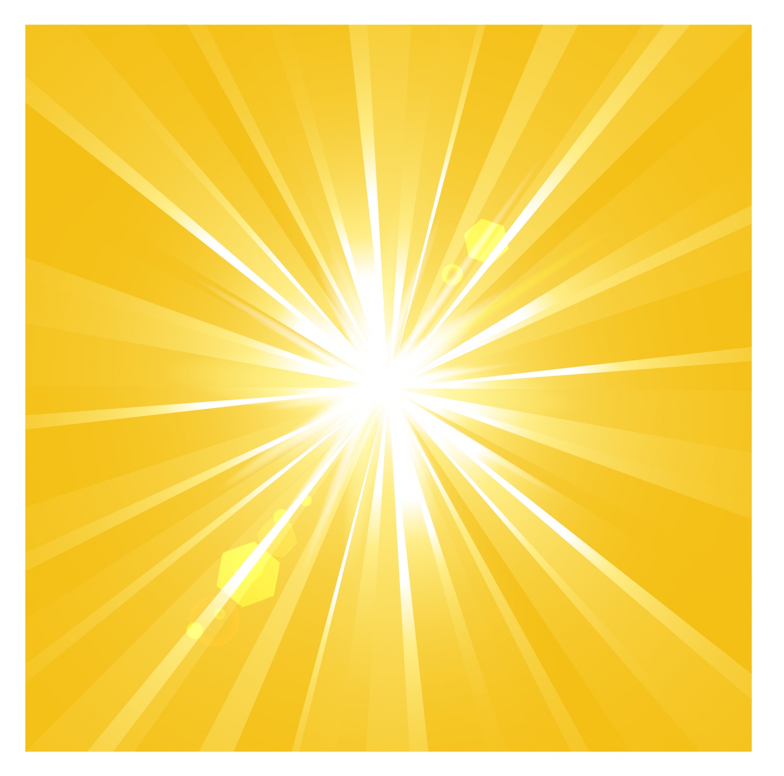 Sunshine vector background