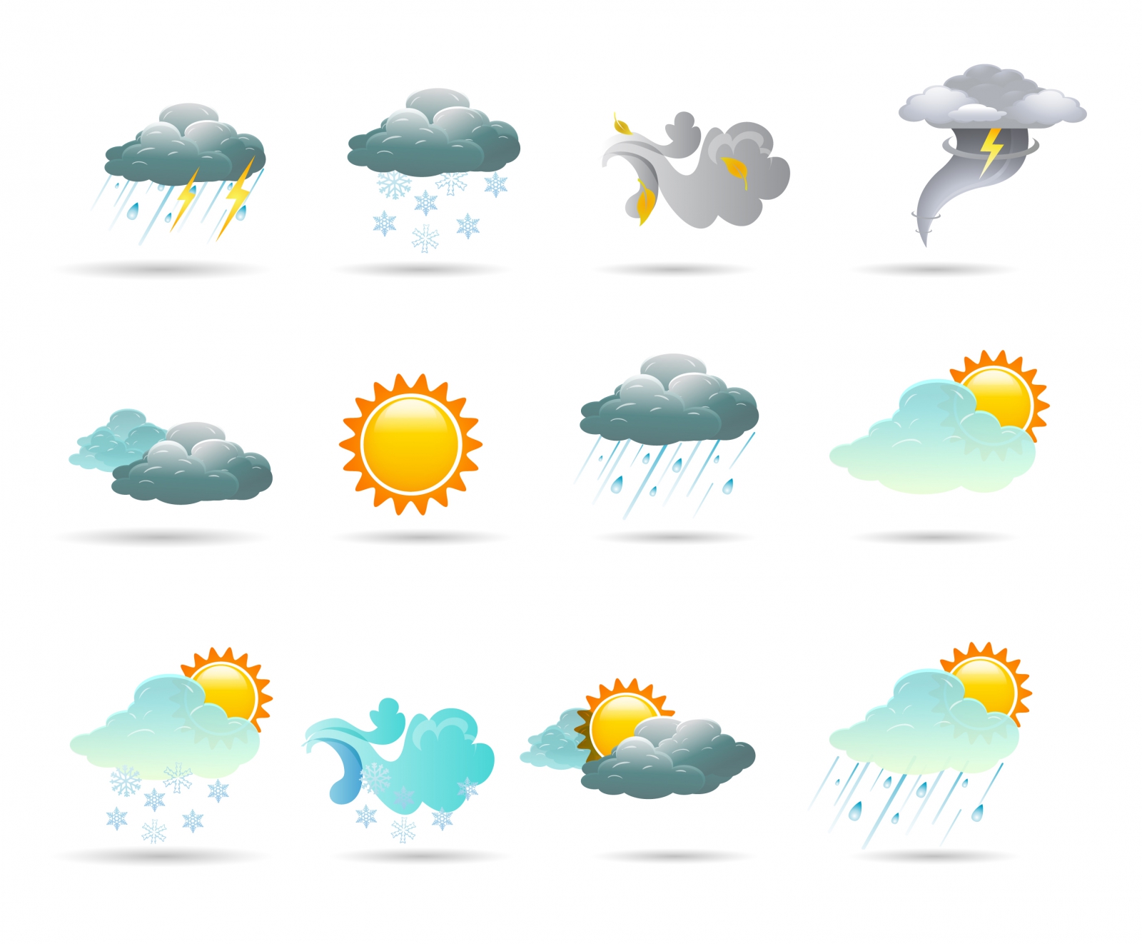 Universal icons - Weather