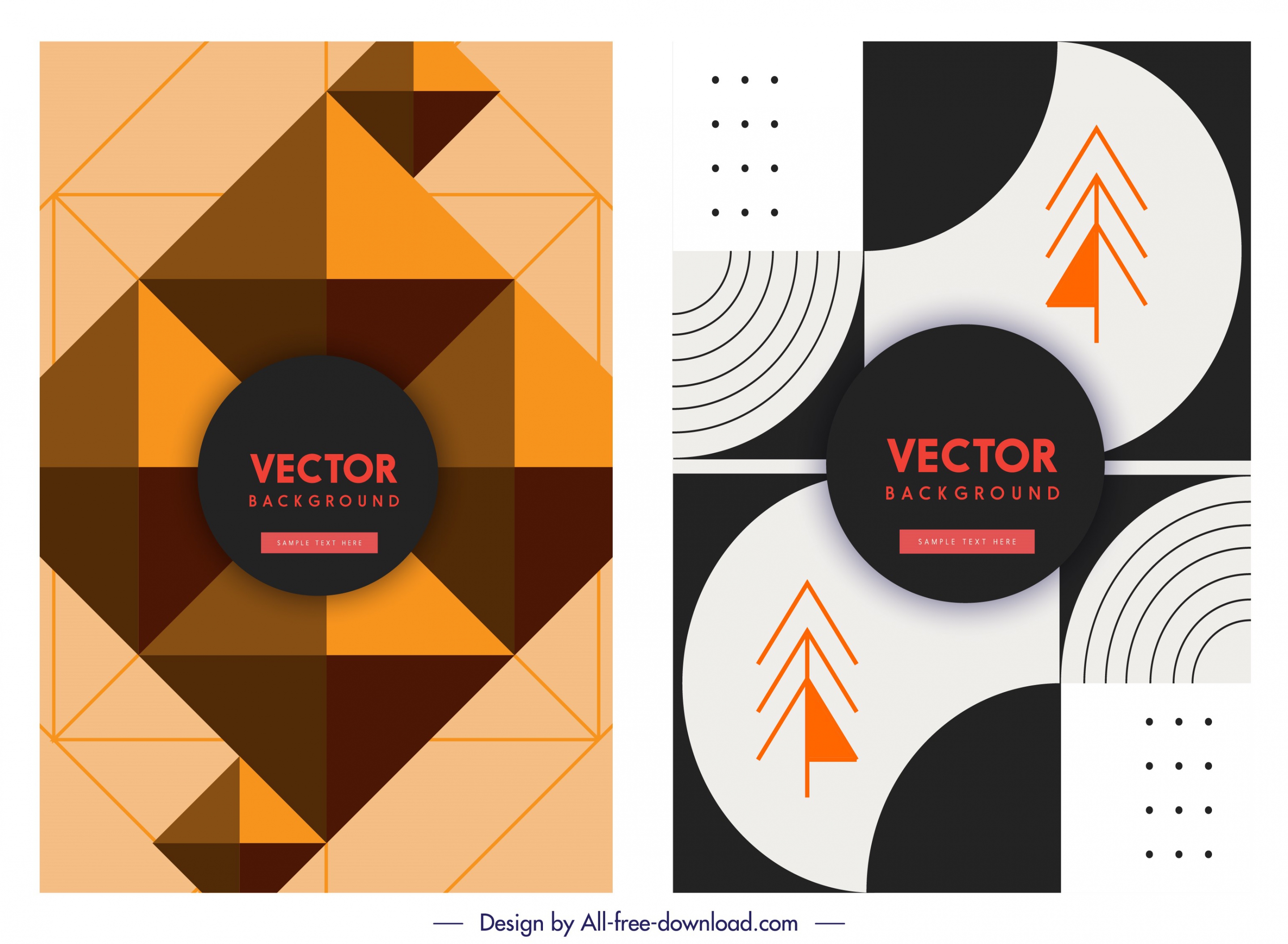 abstract background templates geometric decor