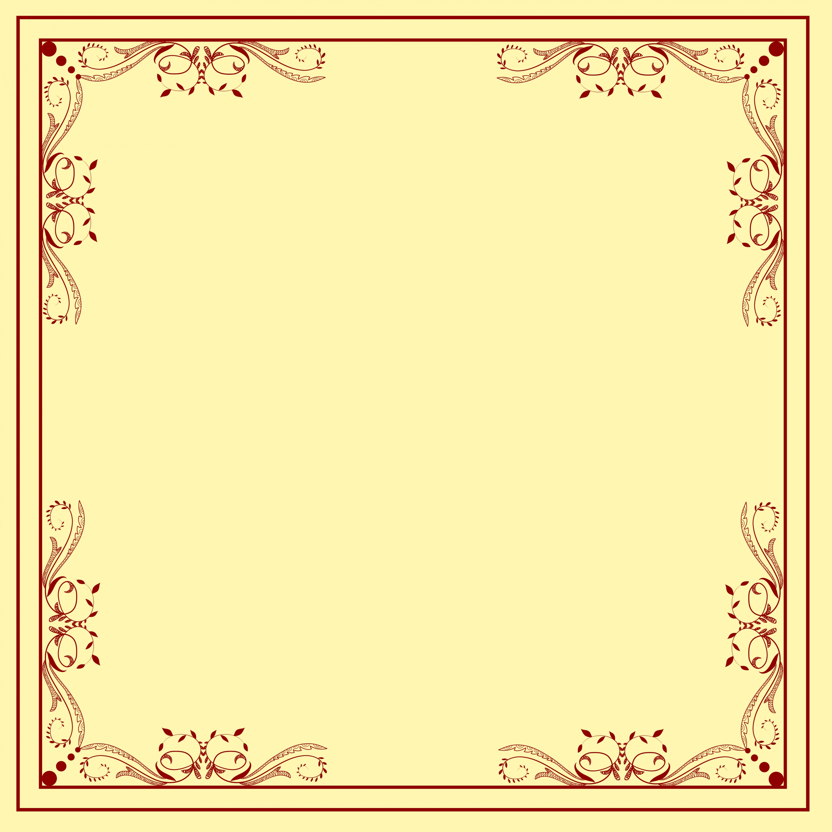 decorative border template classical symmetric repeating design