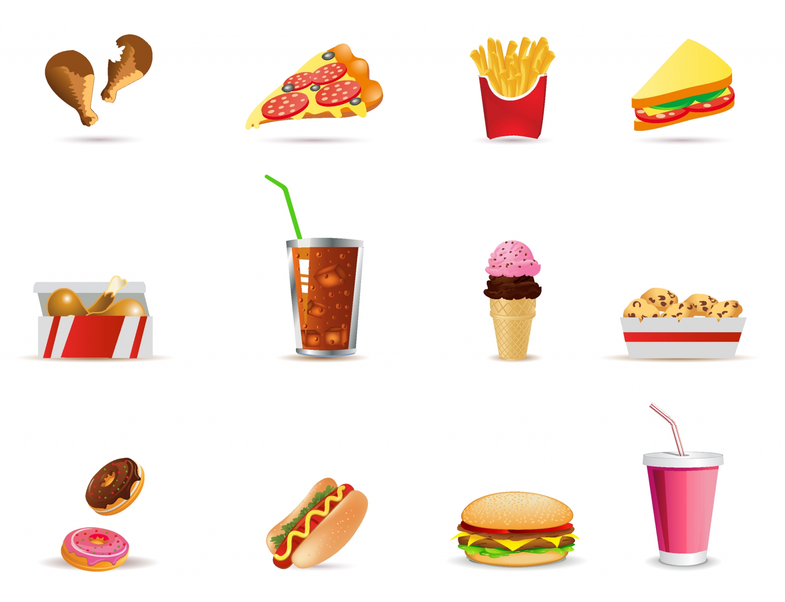 Fast Food icons