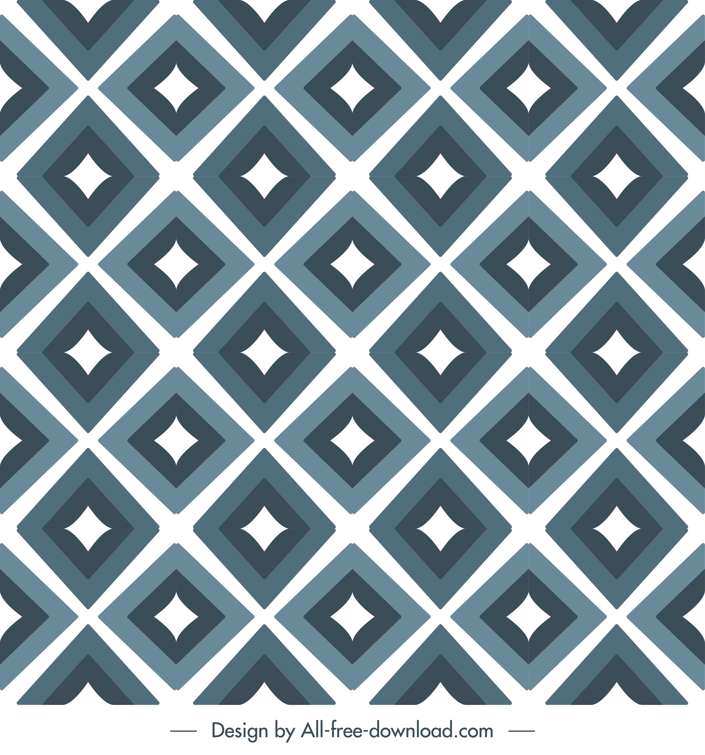 decorative pattern template symmetrical repeating geometry illusion