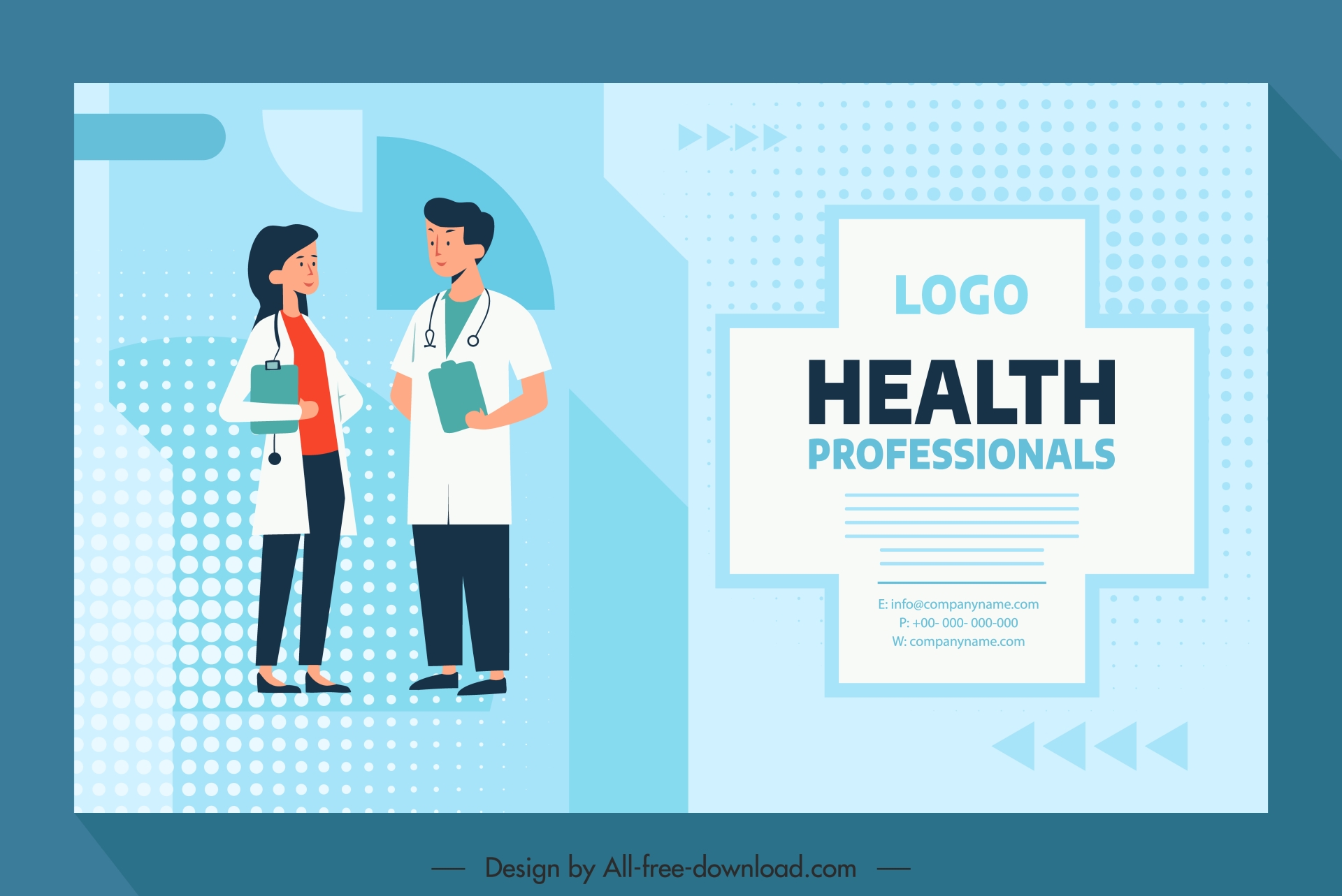 healthcare banner template doctors medical cross design