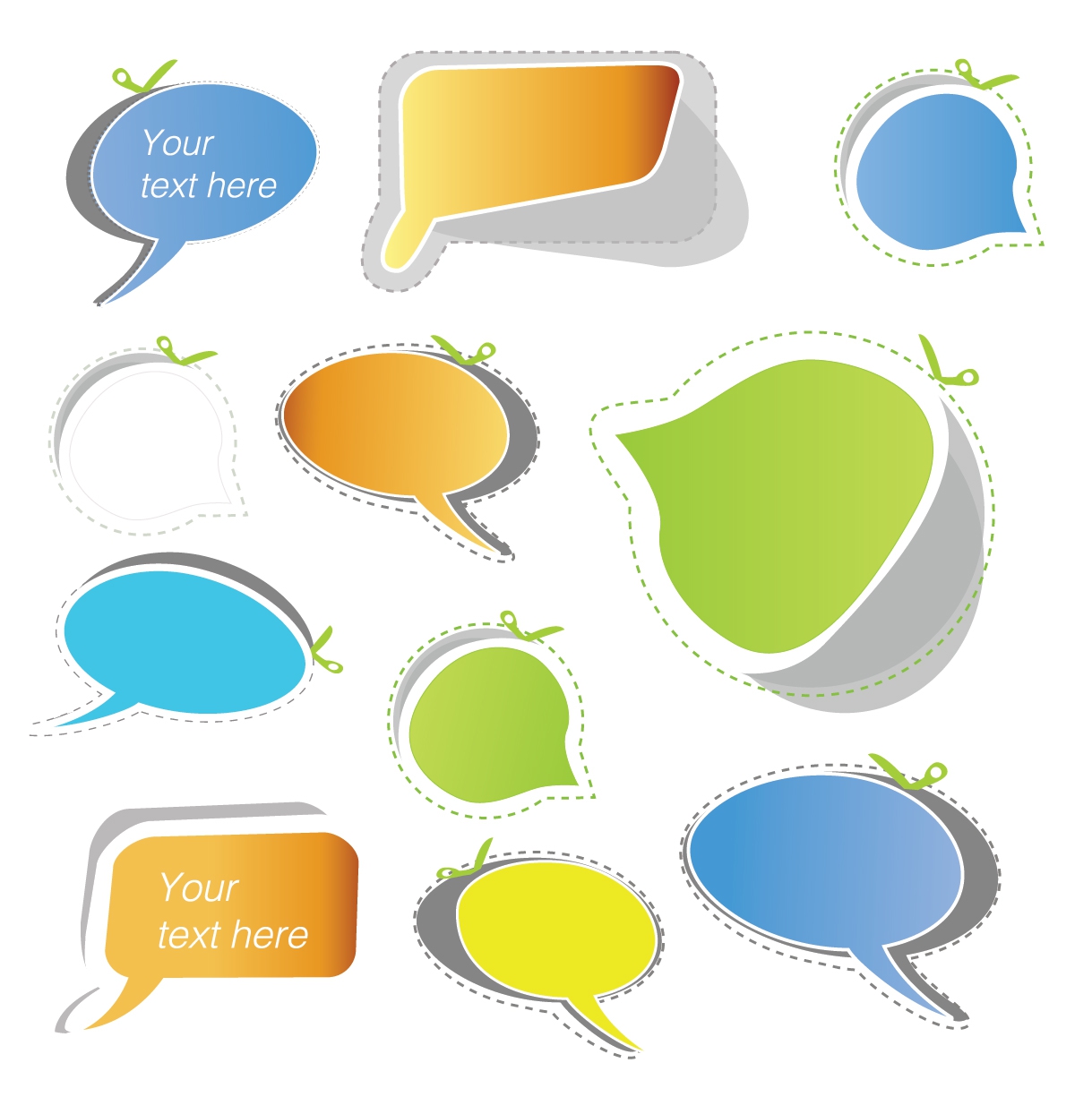 Speech bubble  Sticker