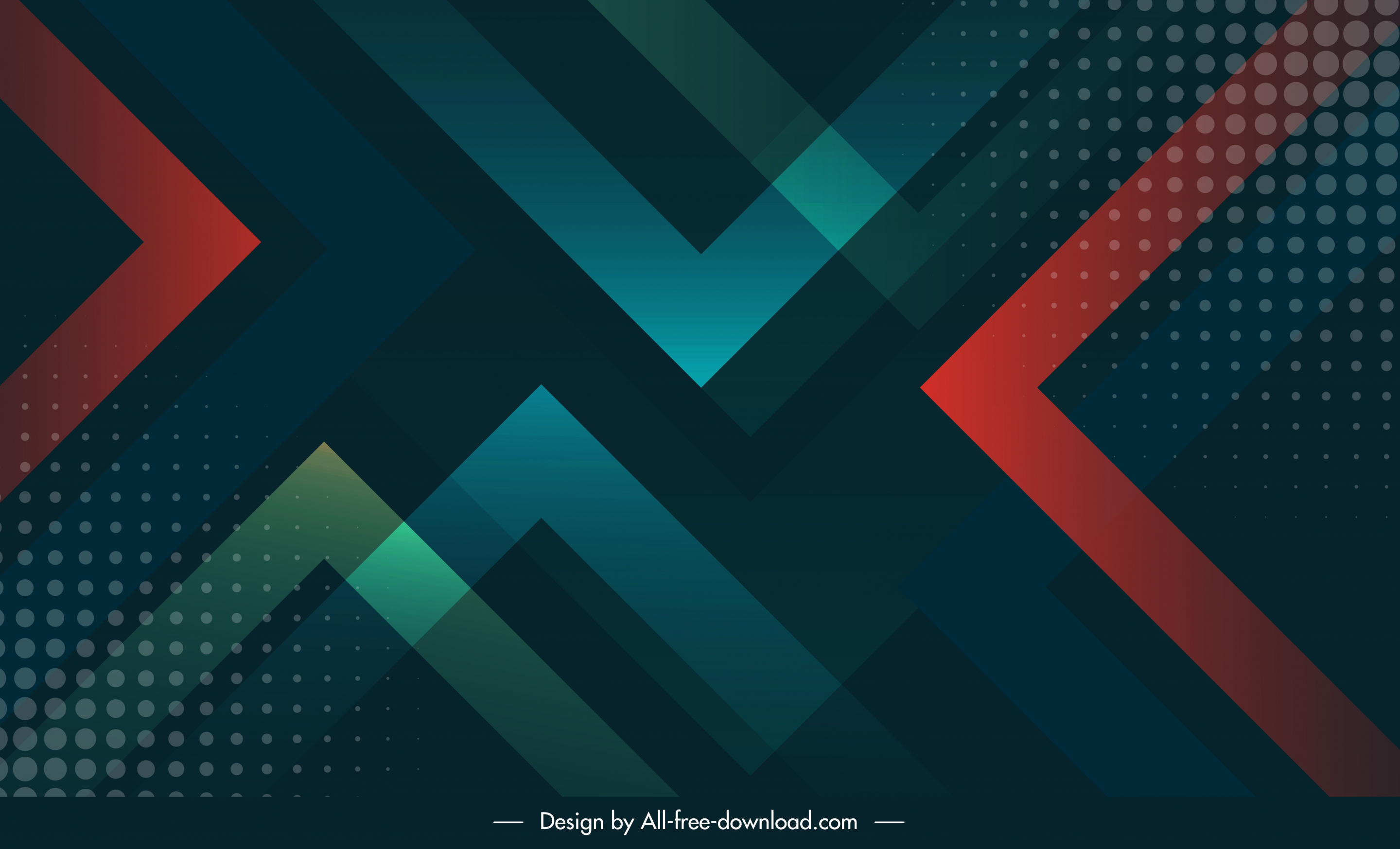 technology background template colorful modern dark geometric decor