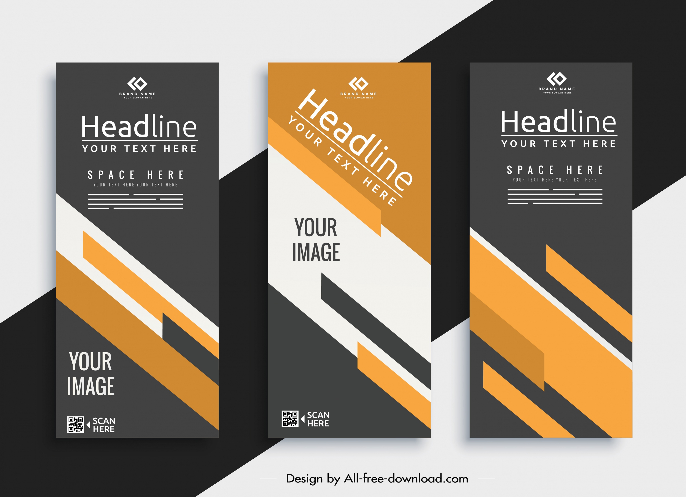 corporate brochure templates elegant modern abstract decor