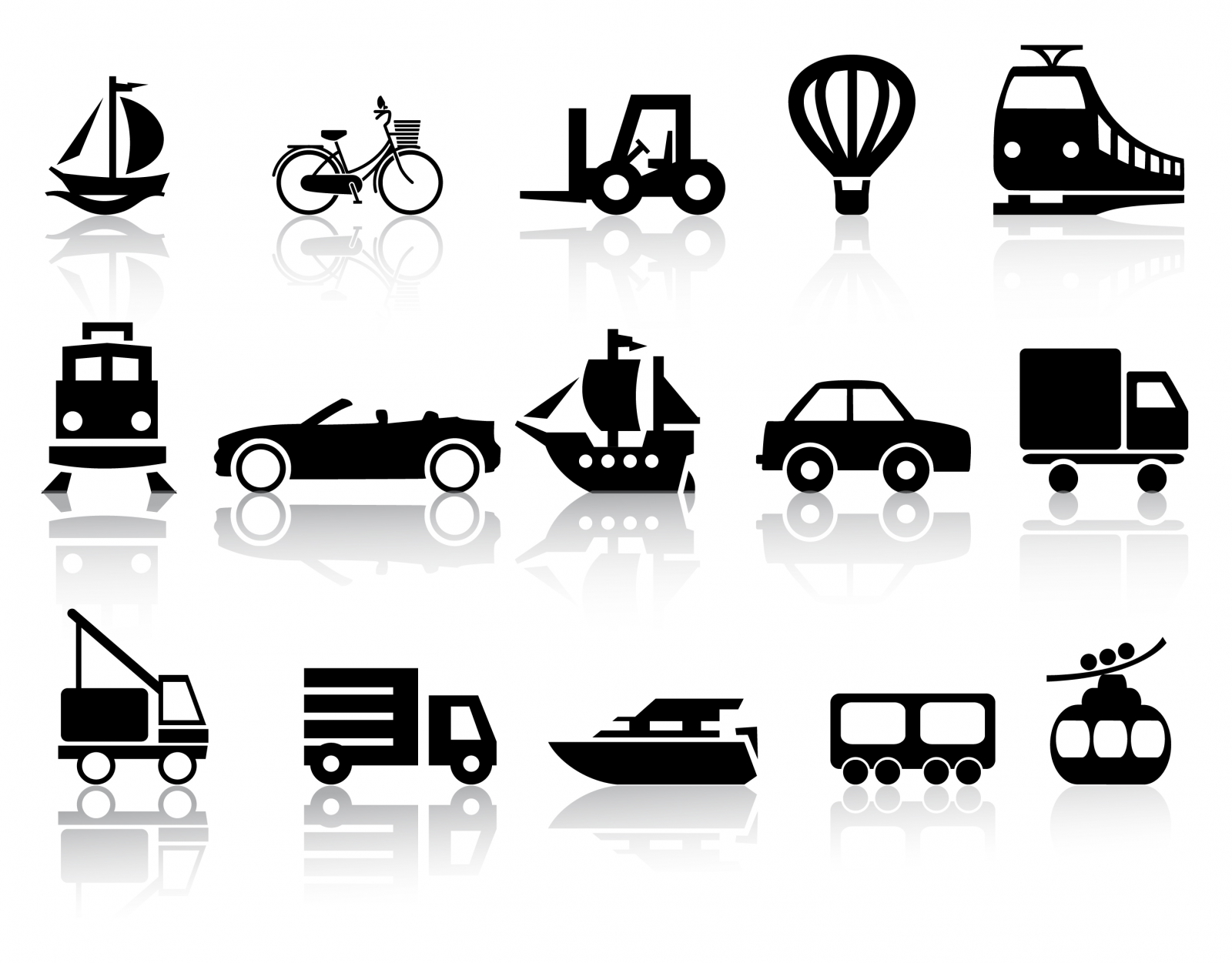 Transportation icons 2