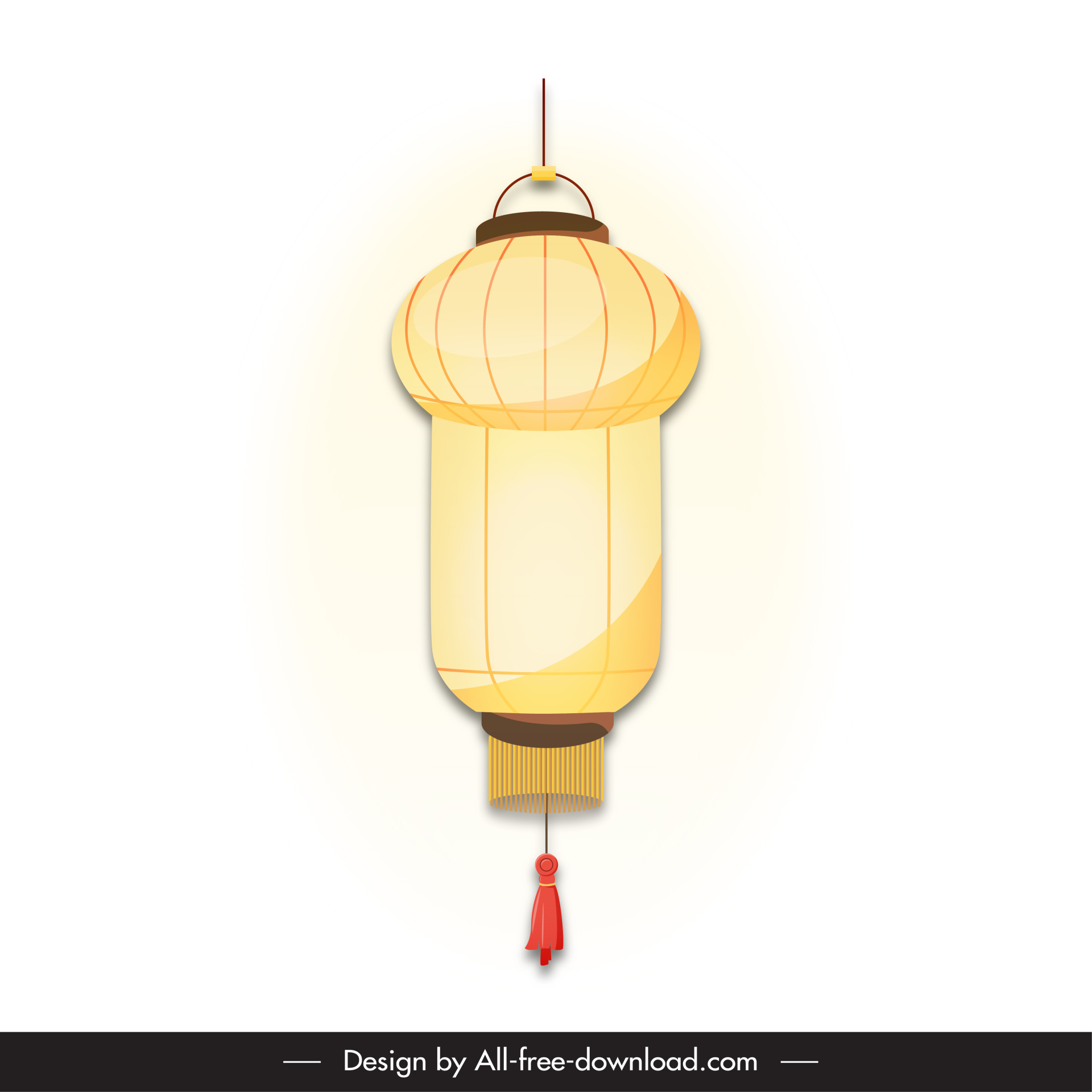 lantern china icon elegant flat design 