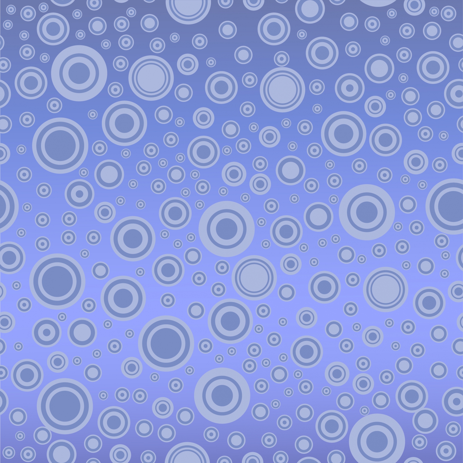 Blue Circles - Seamless Tile