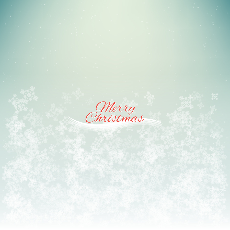 snow merry christmas background