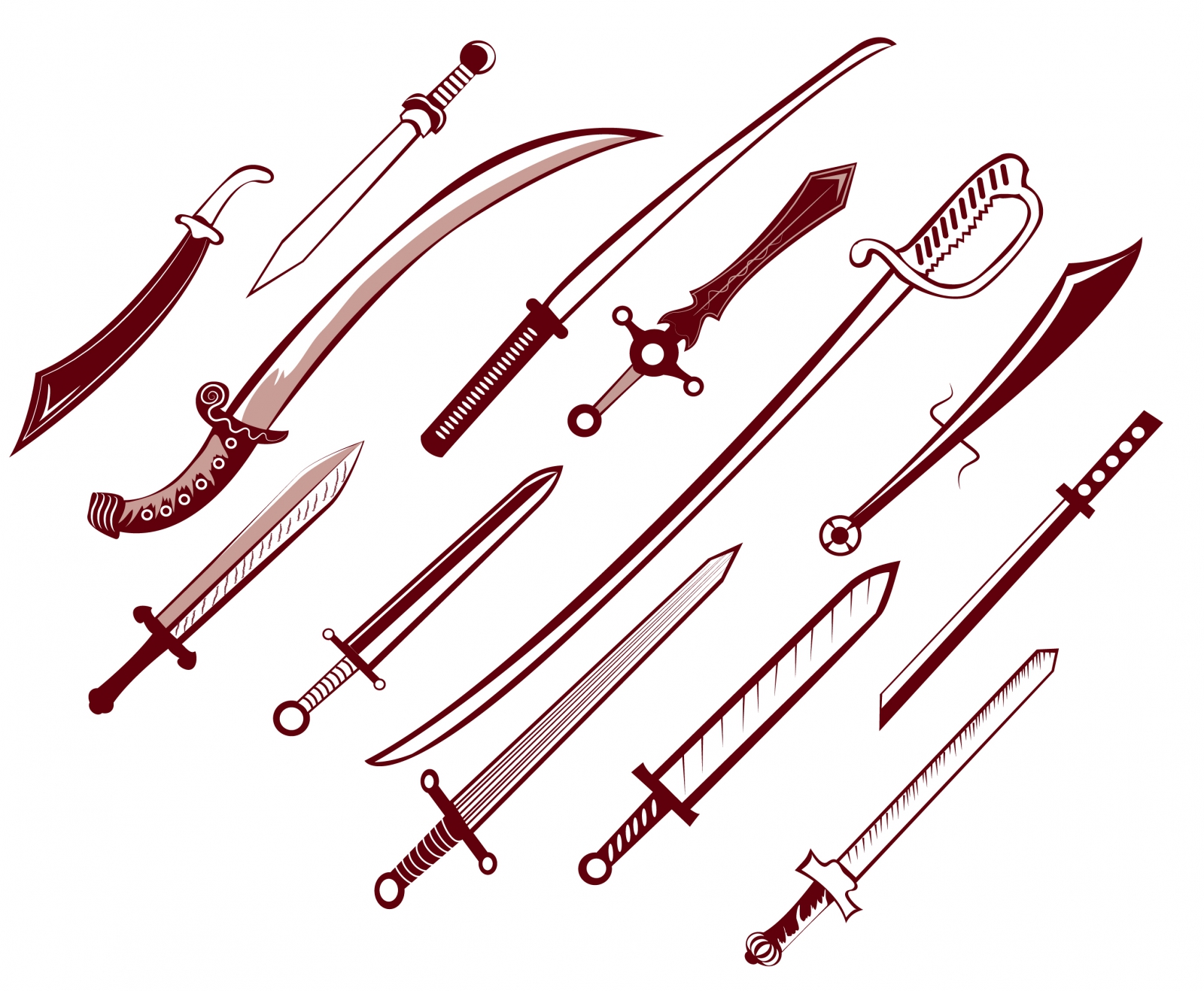 Design Elements - Swords