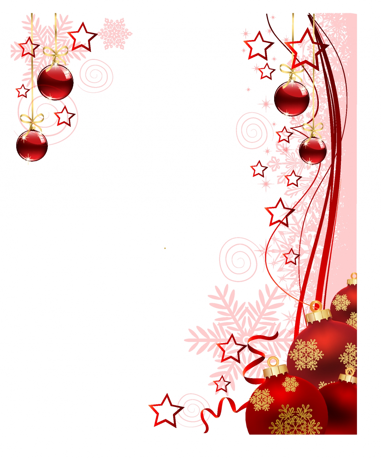 Red Christmas background 