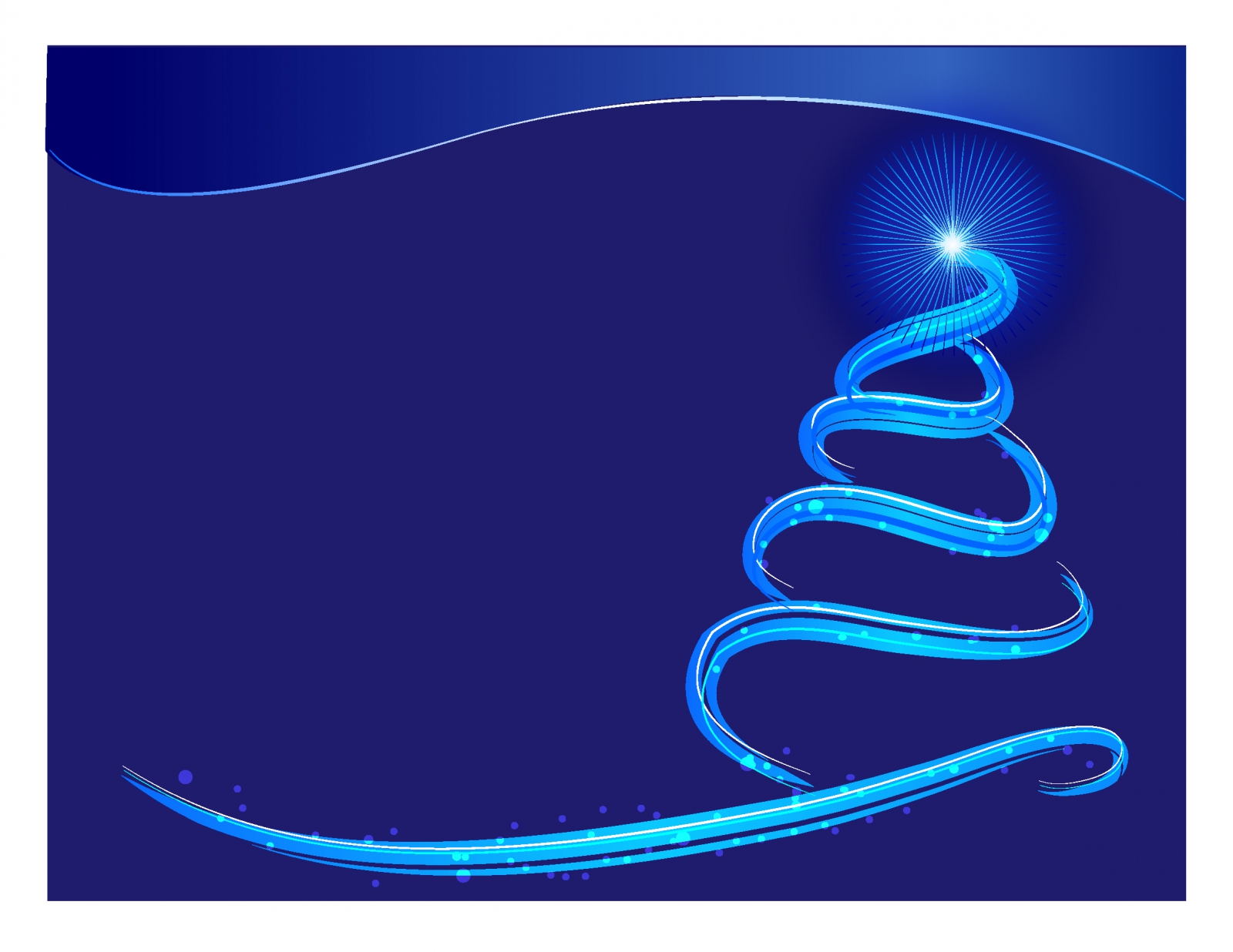 blue xmas background