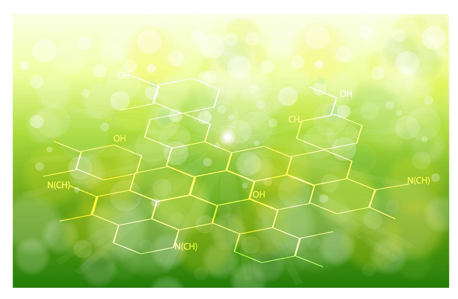 ecology background chemical formulas