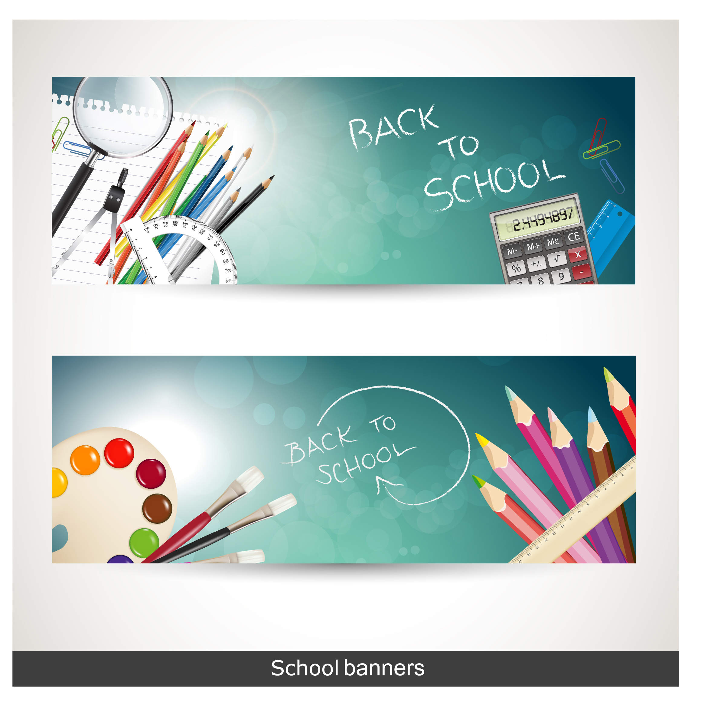 back to school banner