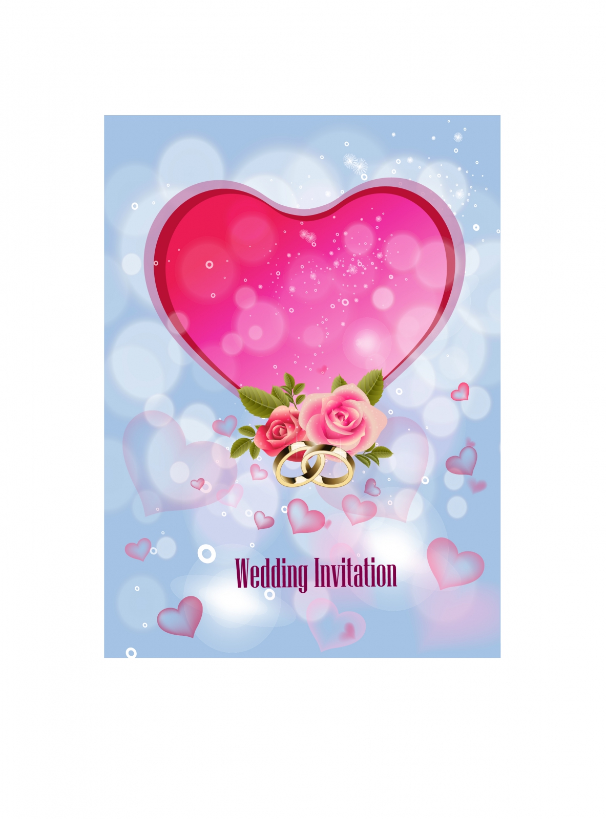 Wedding Invitation Background