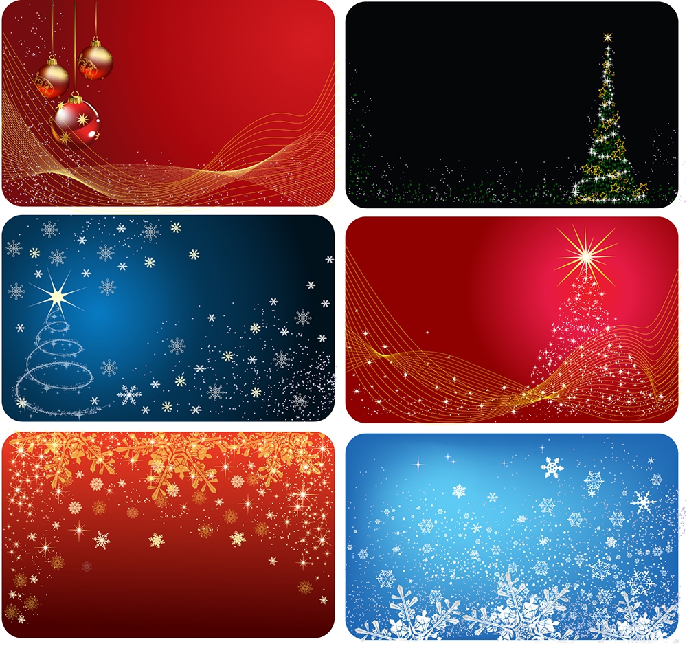 Christmas cards six version