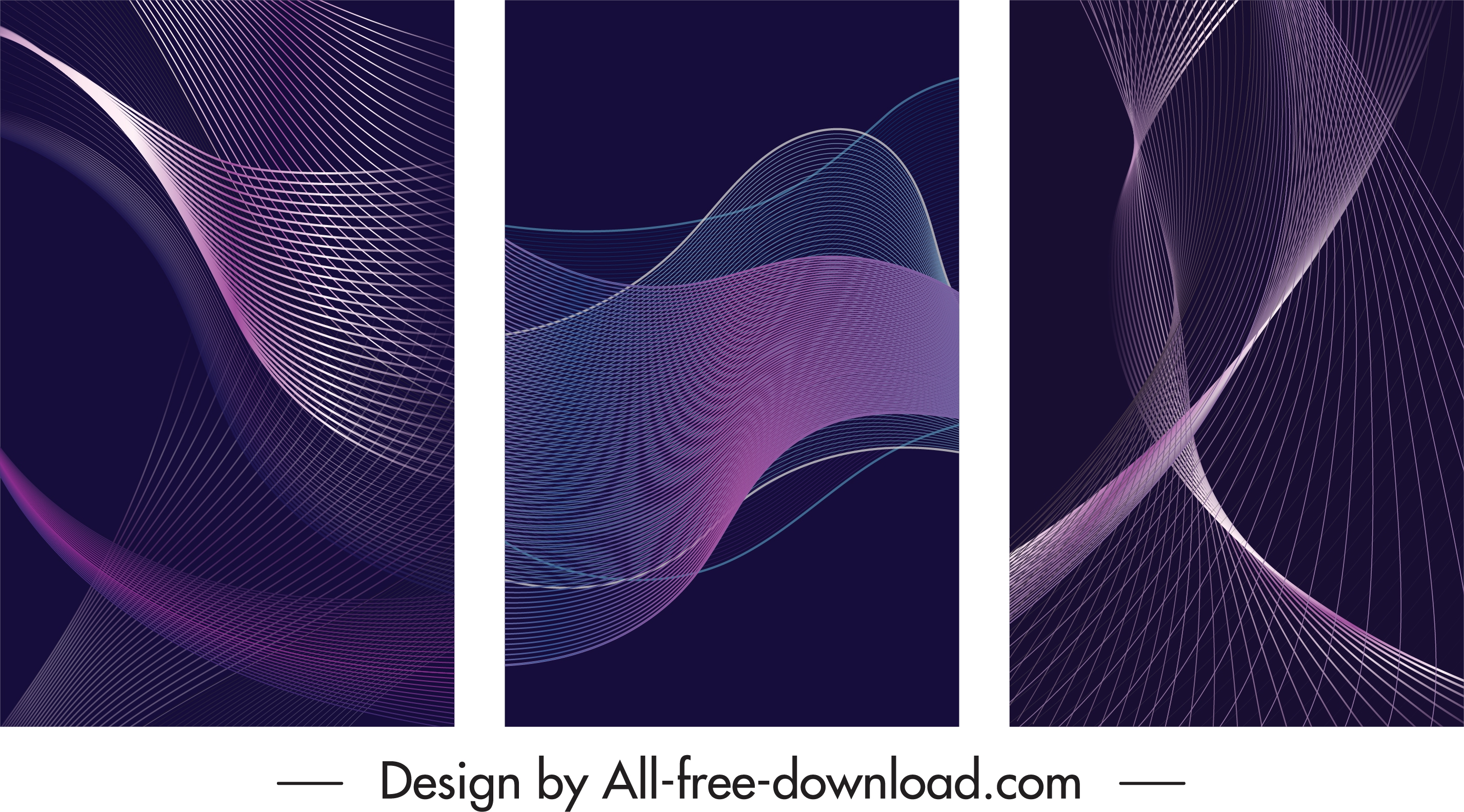 decorative backgrounds modern 3d dynamic violet decor