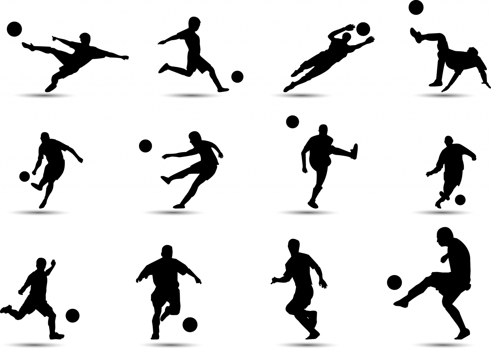 Soccer Silhouette