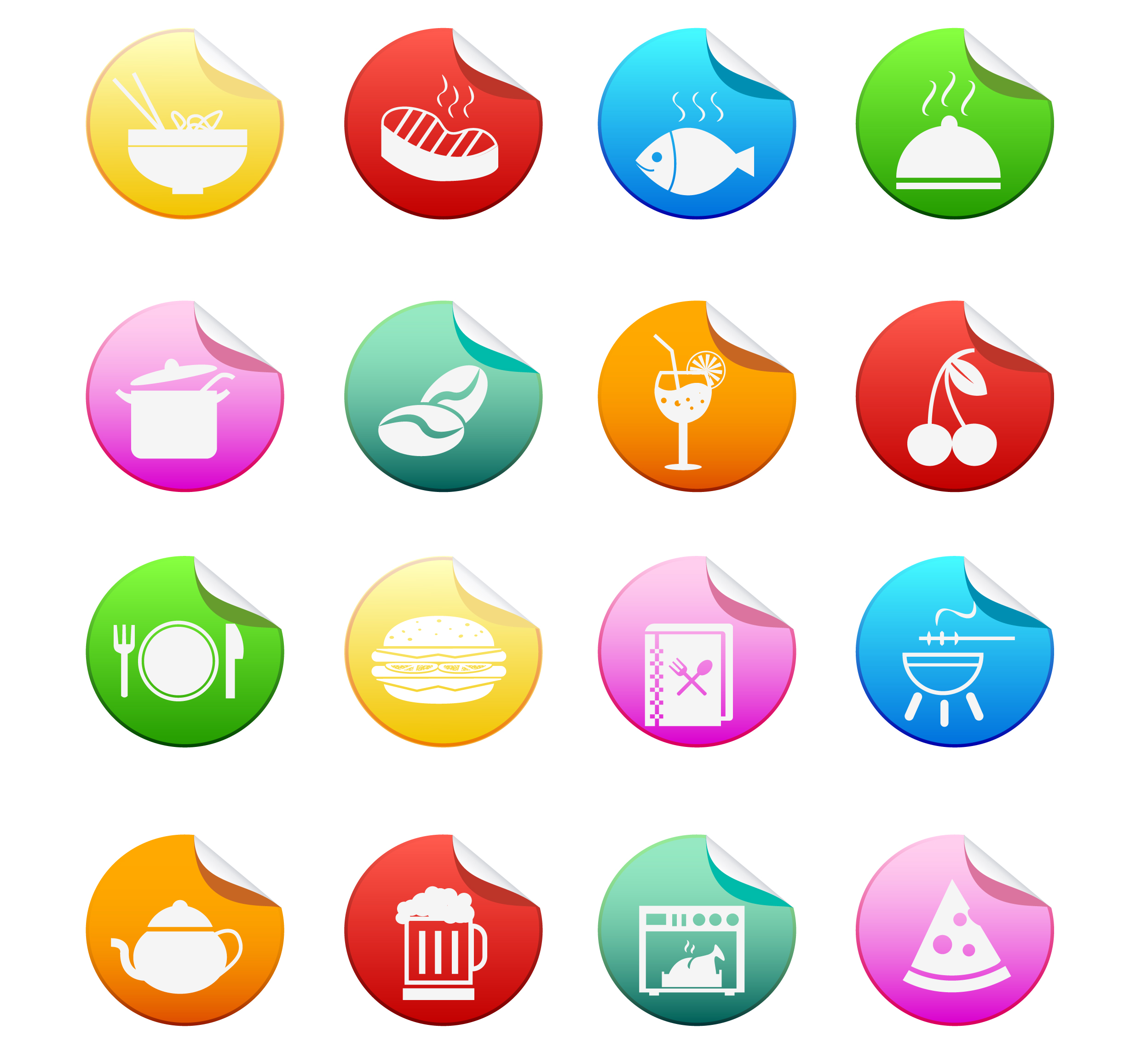 cooking and food icons