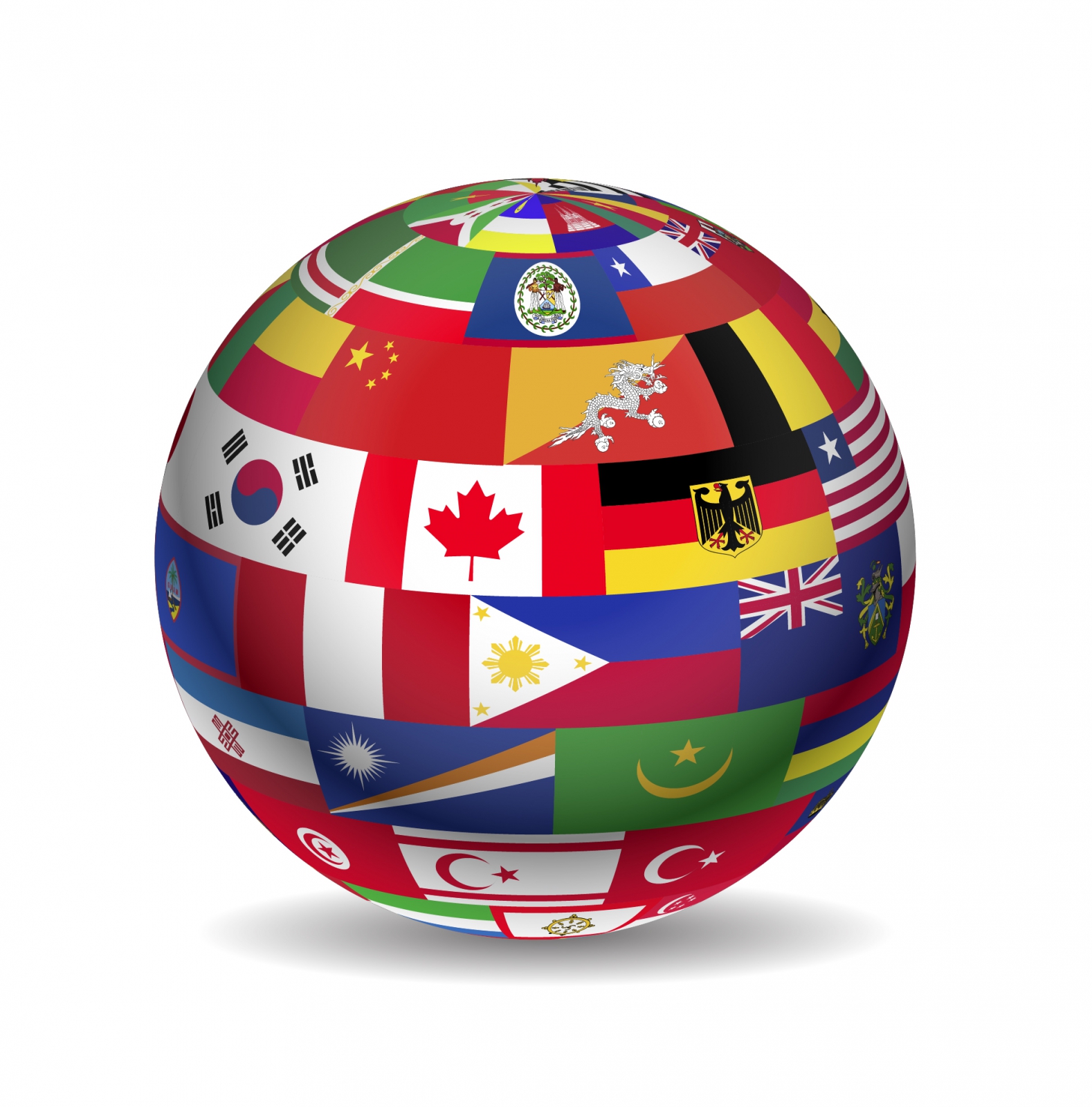 Flags Globe