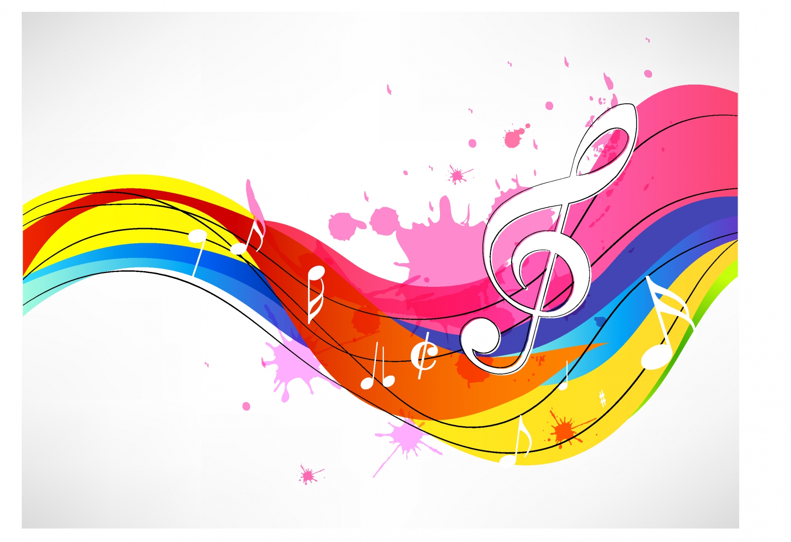 Abstract music background