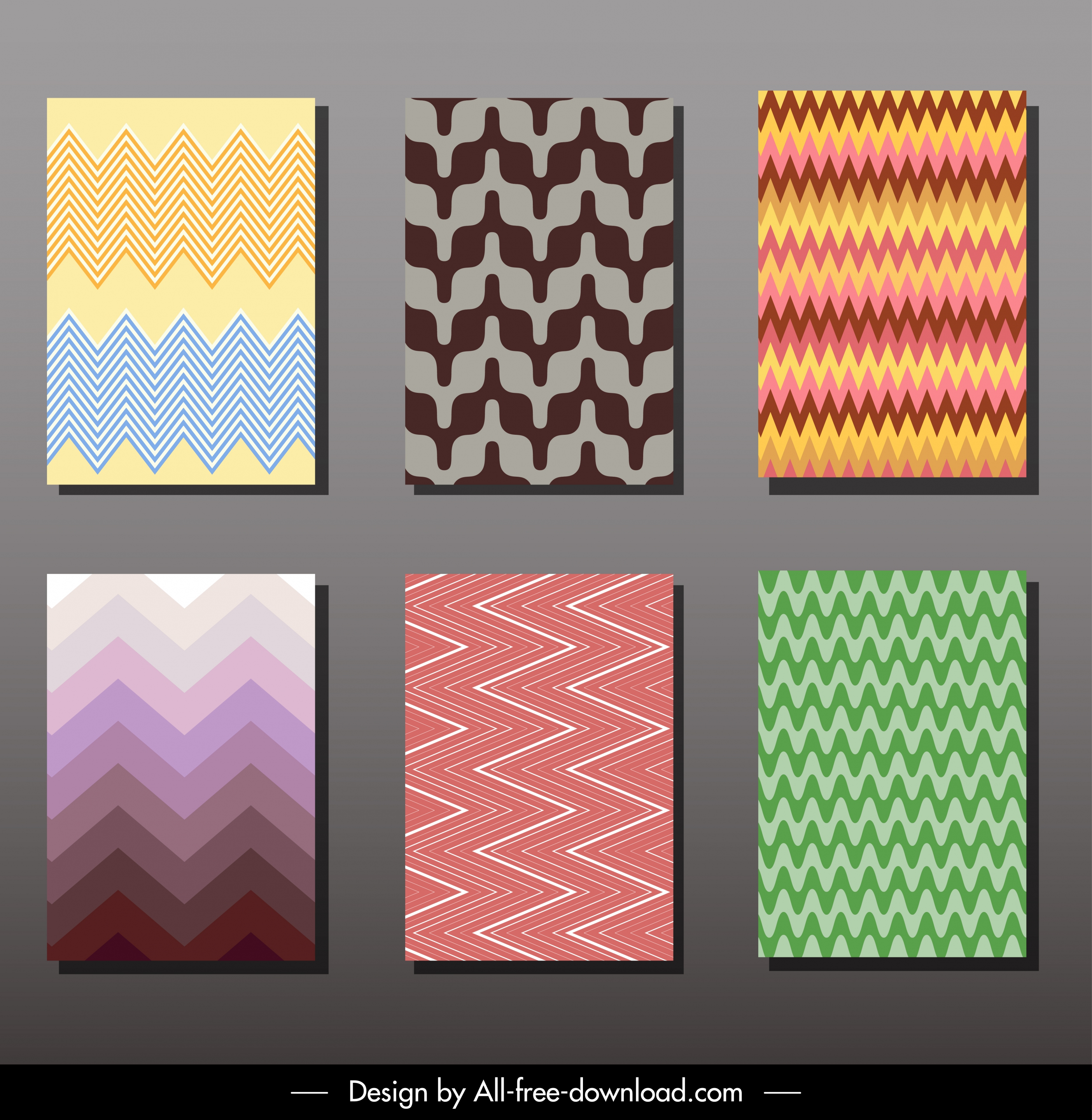 card cover templates abstract delusion decor