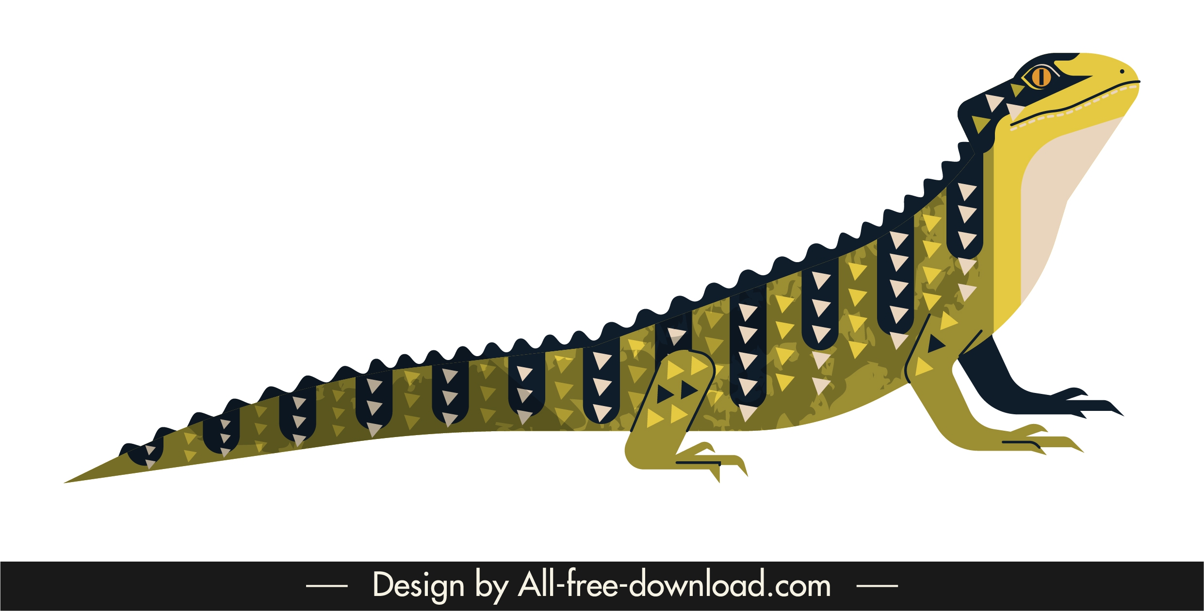 salamander species icon colored classic decor