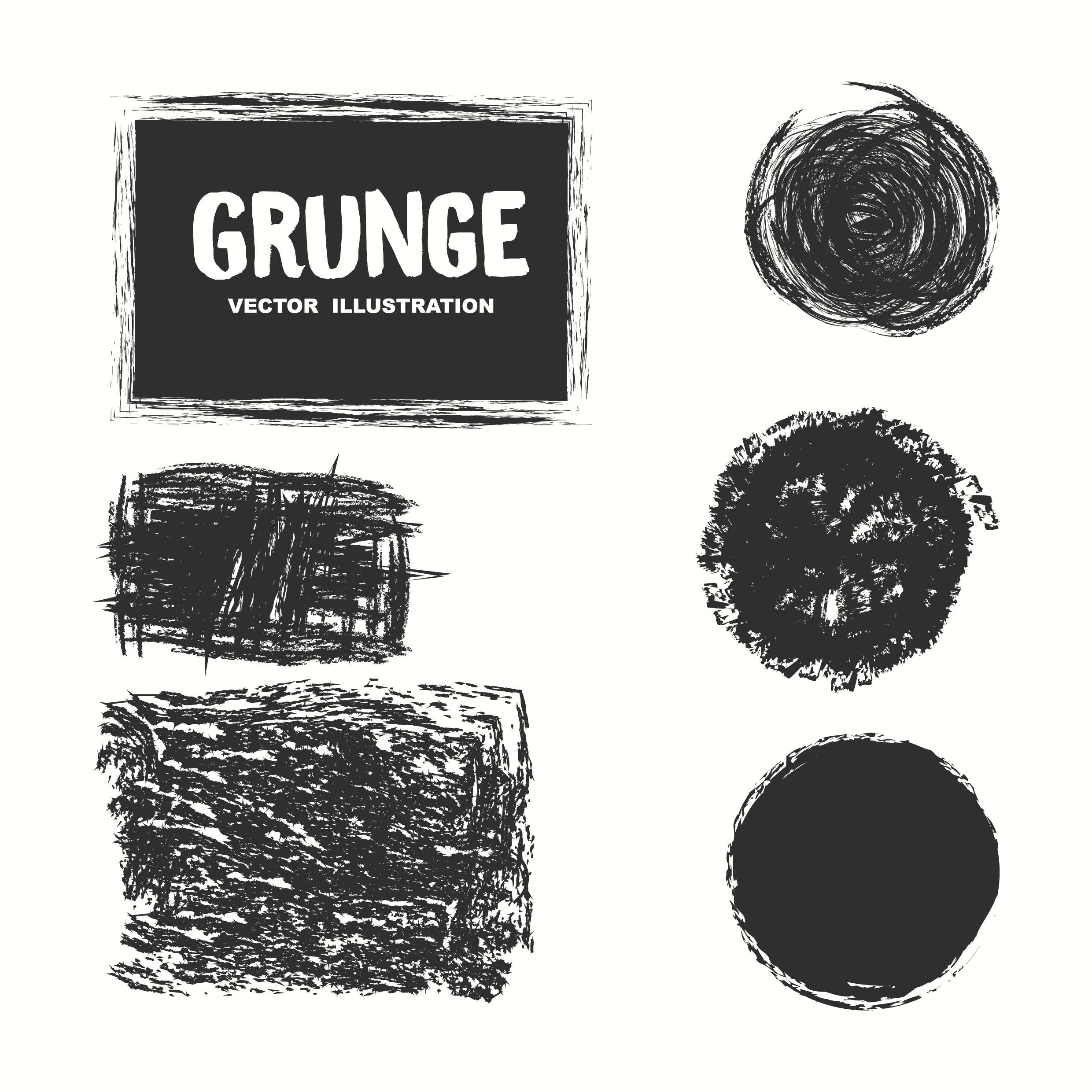 abstract background design elements black grunge shapes