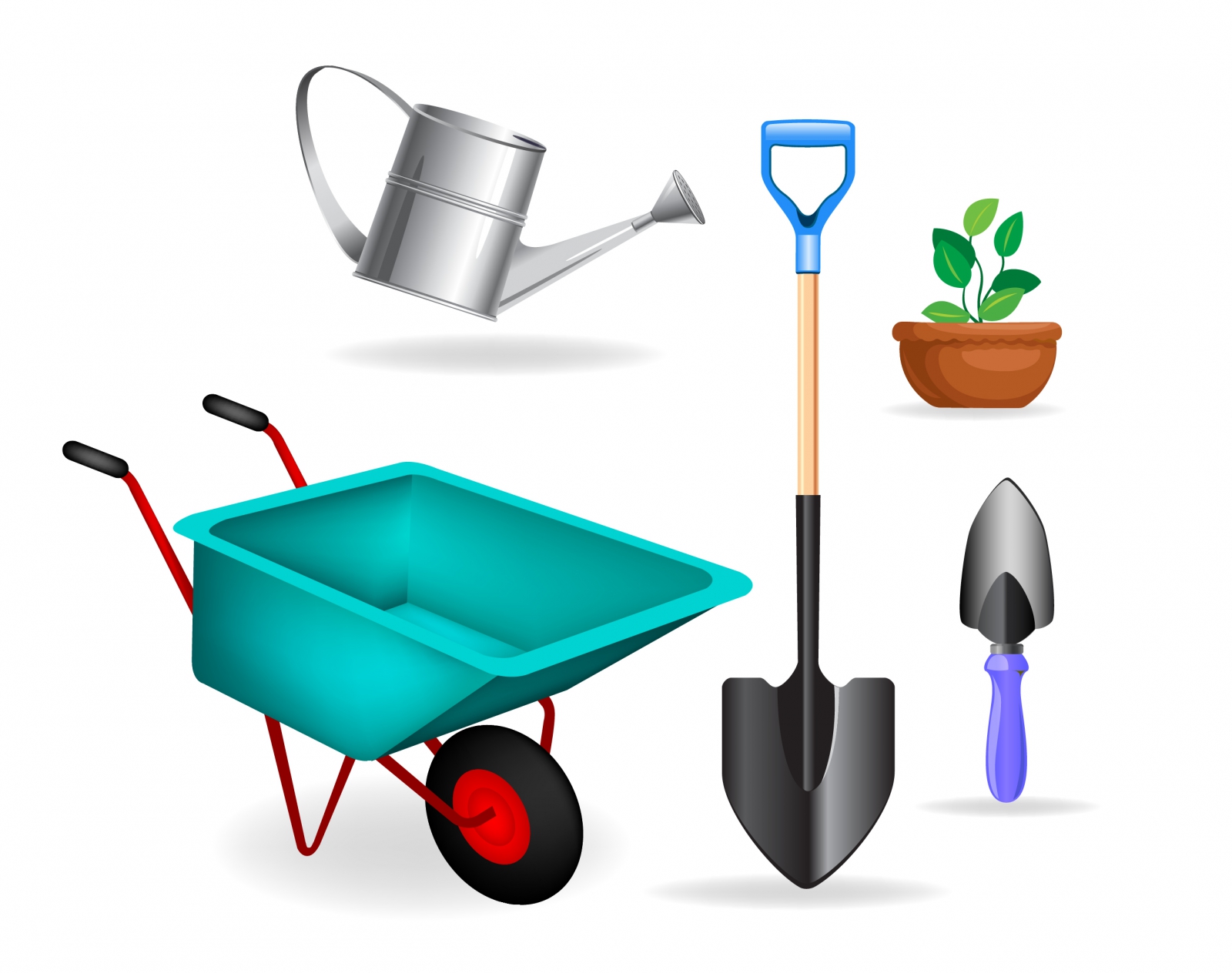 Garden tools.