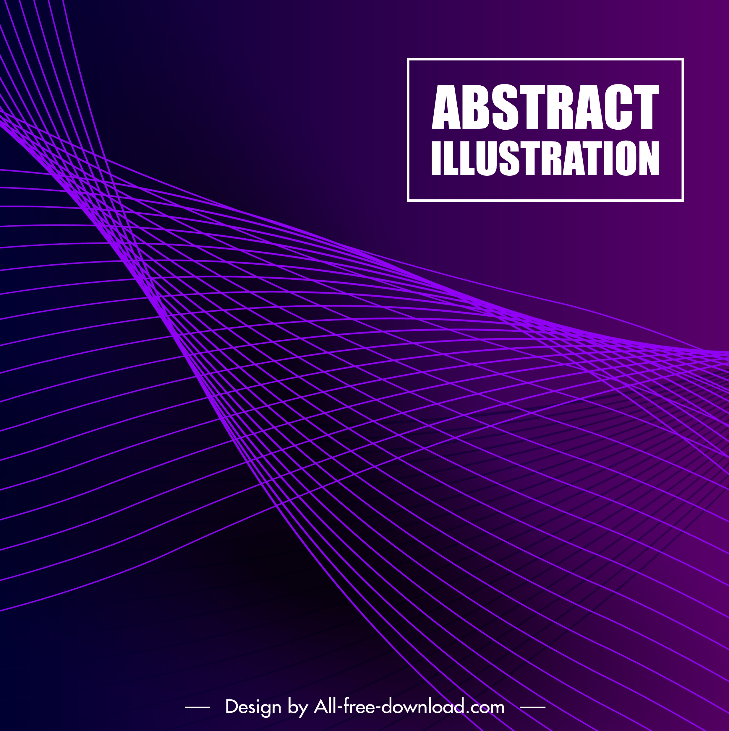 decorative background violet 3d dynamic technology design