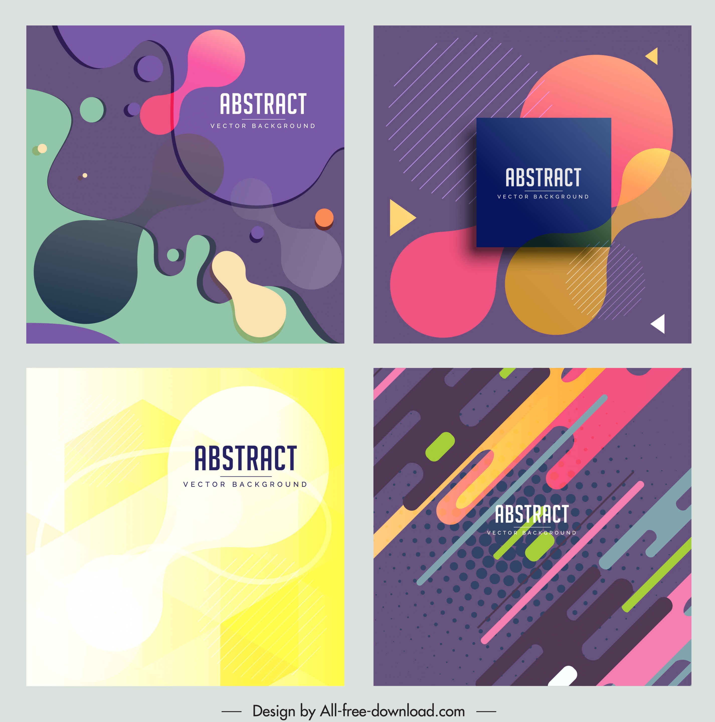 abstract background templates colorful modern decor