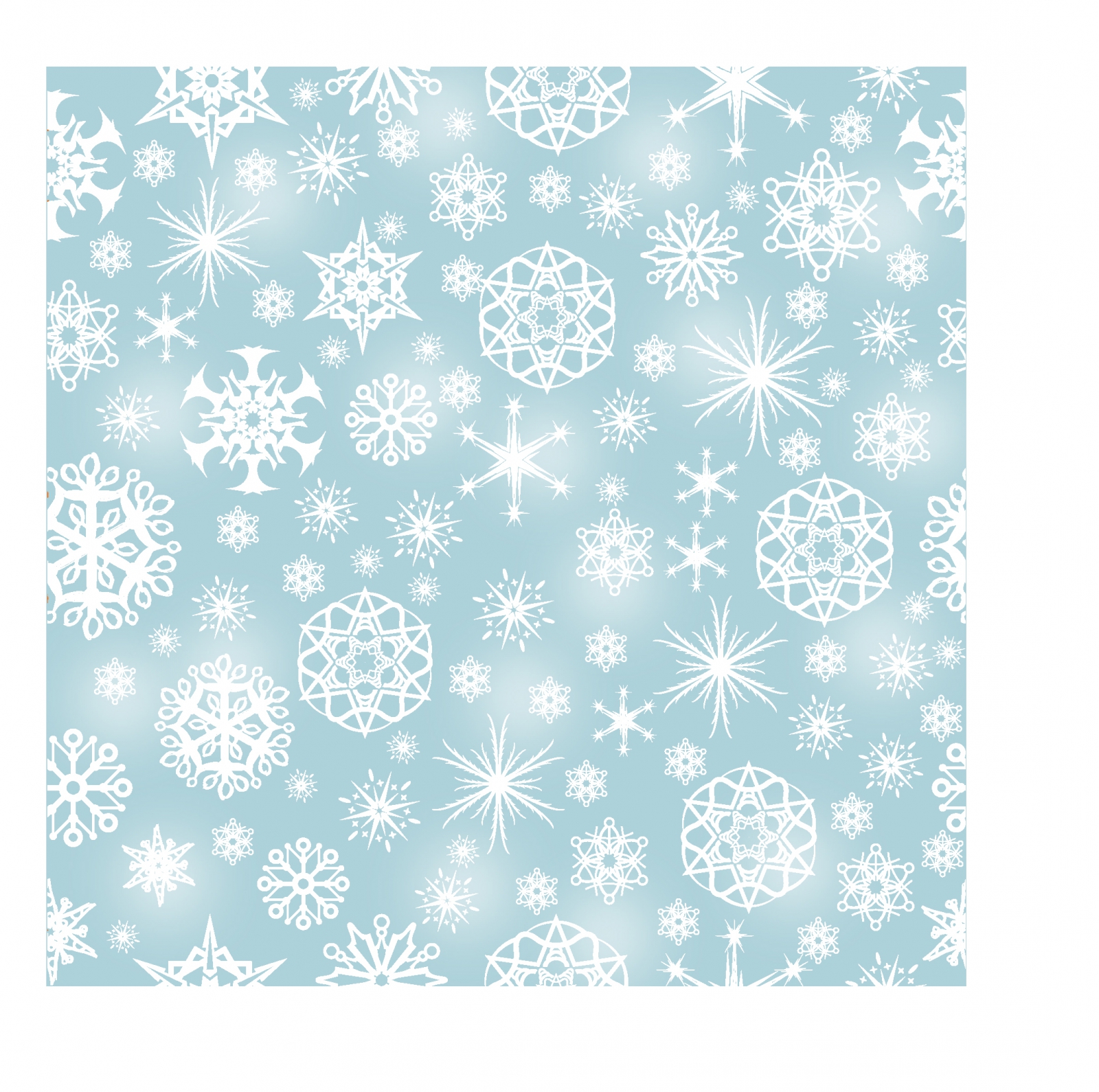 Snowflake Seamless Pattern