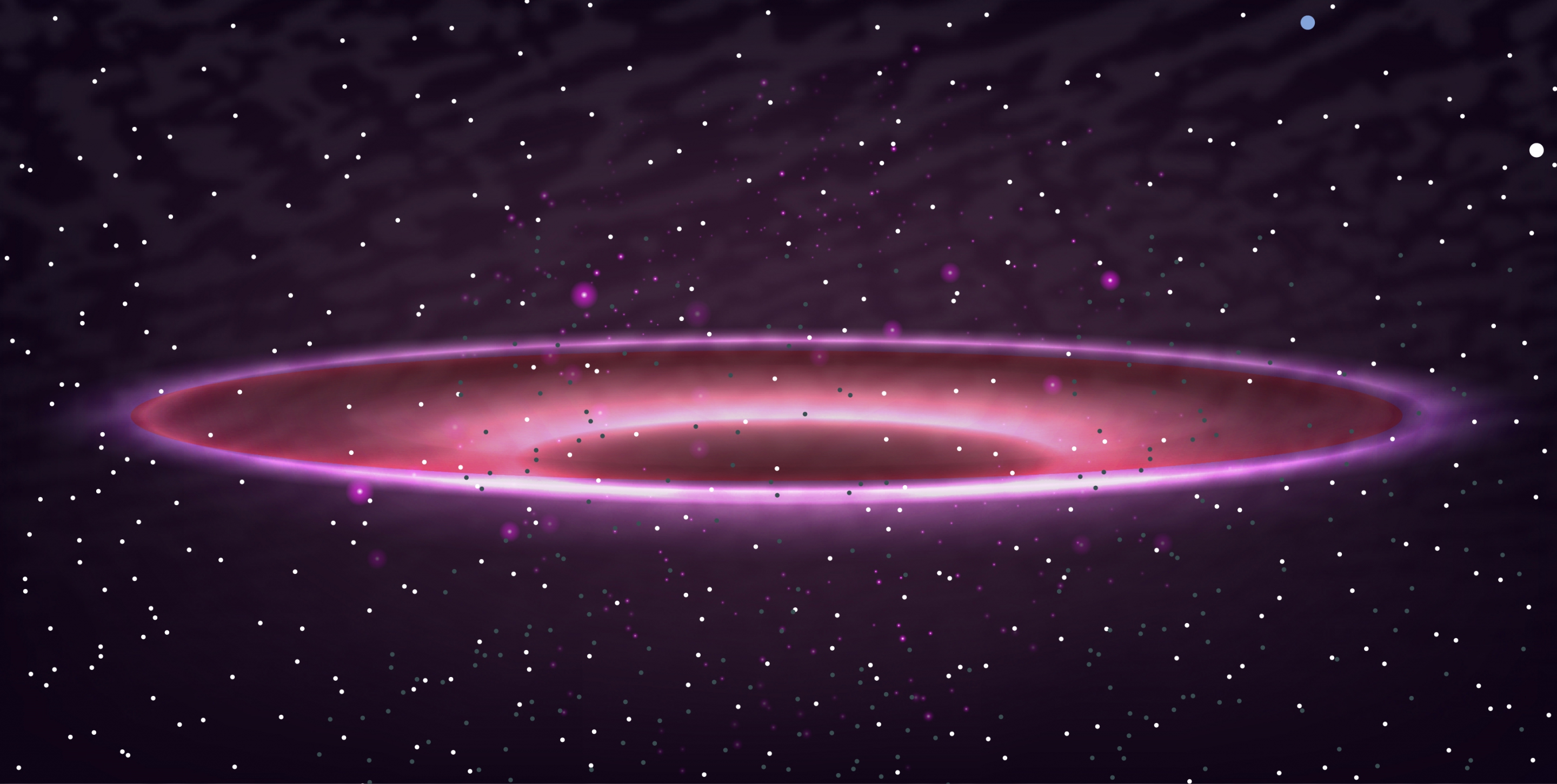 space background black hole icon shiny spots decoration