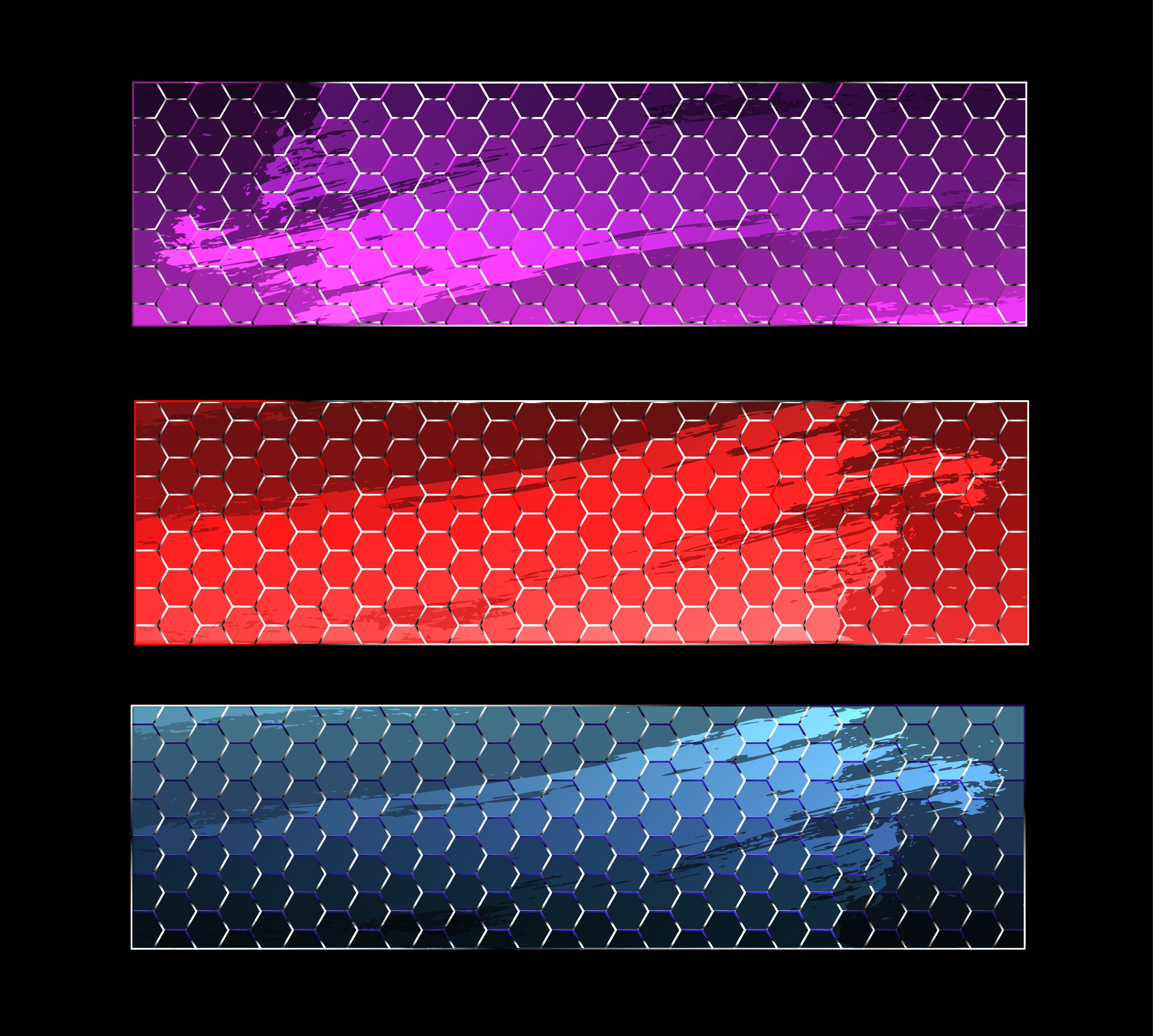 mesh background sets various colorful grungy style