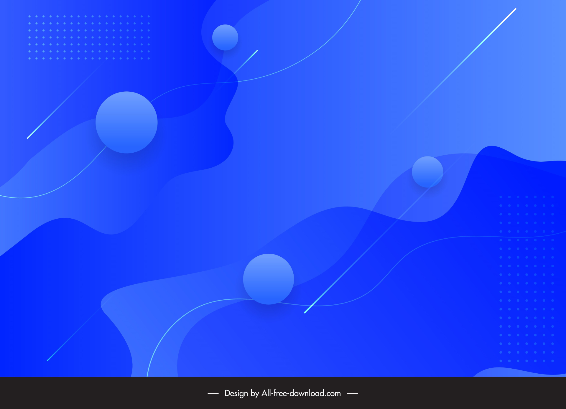 gradient background template elegant circle swirled shapes 