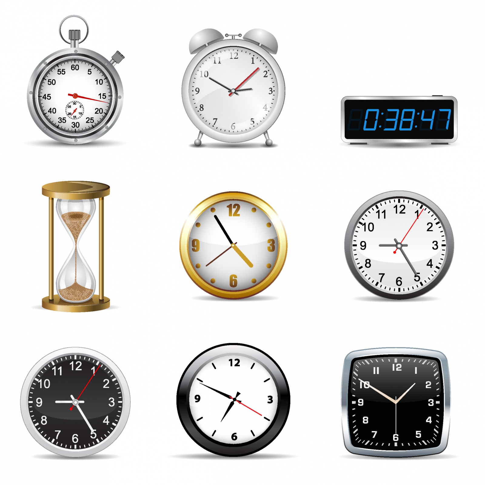 Set of Clocks