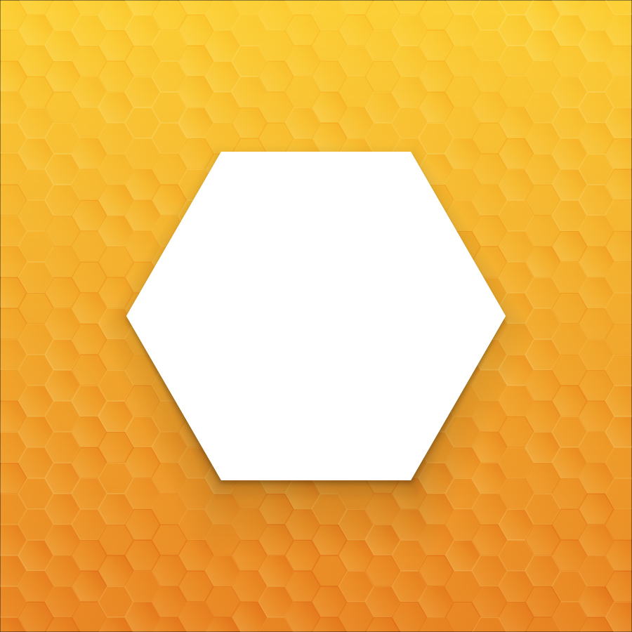 yellow hexagon background