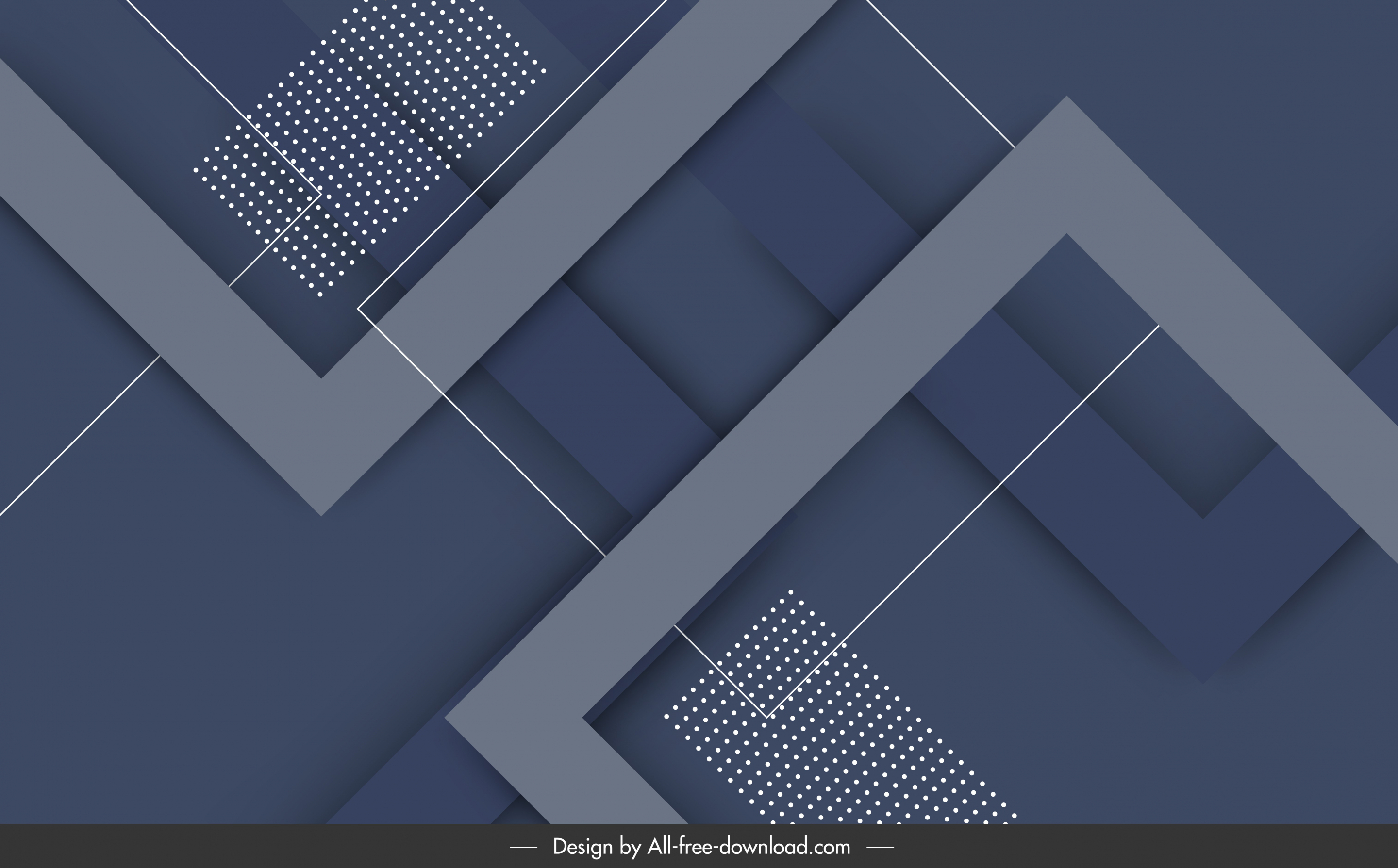 geometric background template elegant dark flat decor